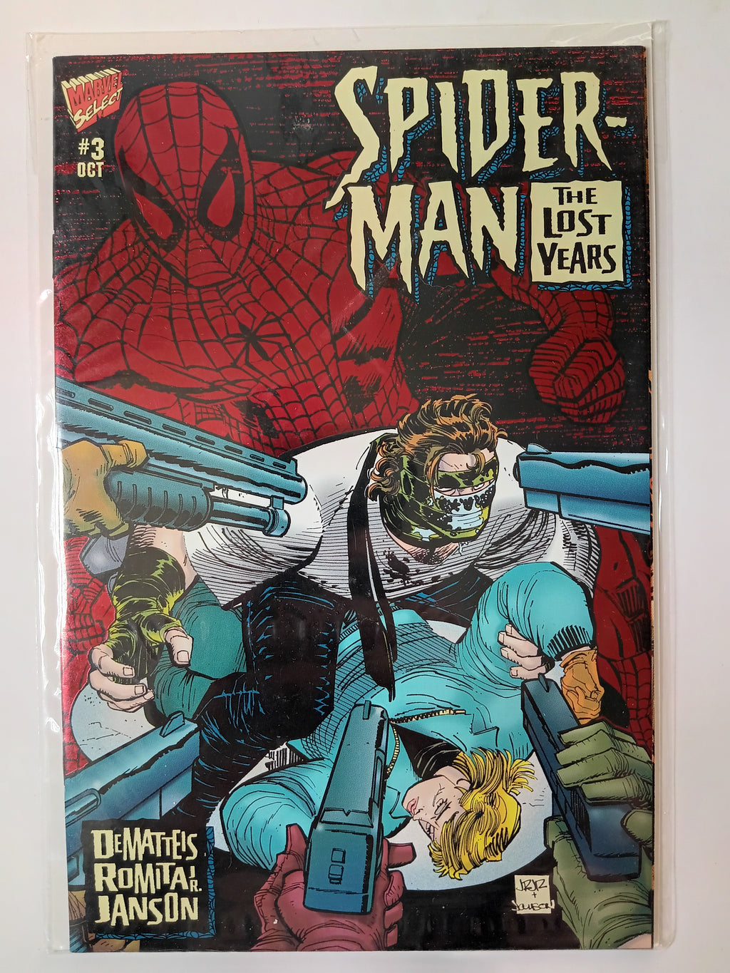 Spider-Man: The Lost Years #1-3 All Foil Covers
