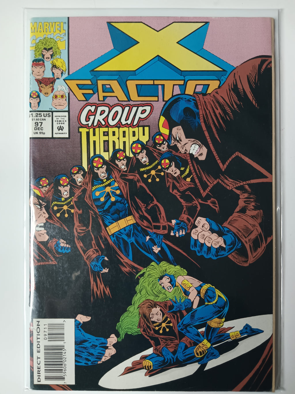 7 Marvel Comic Books all X-Men related from the 90's