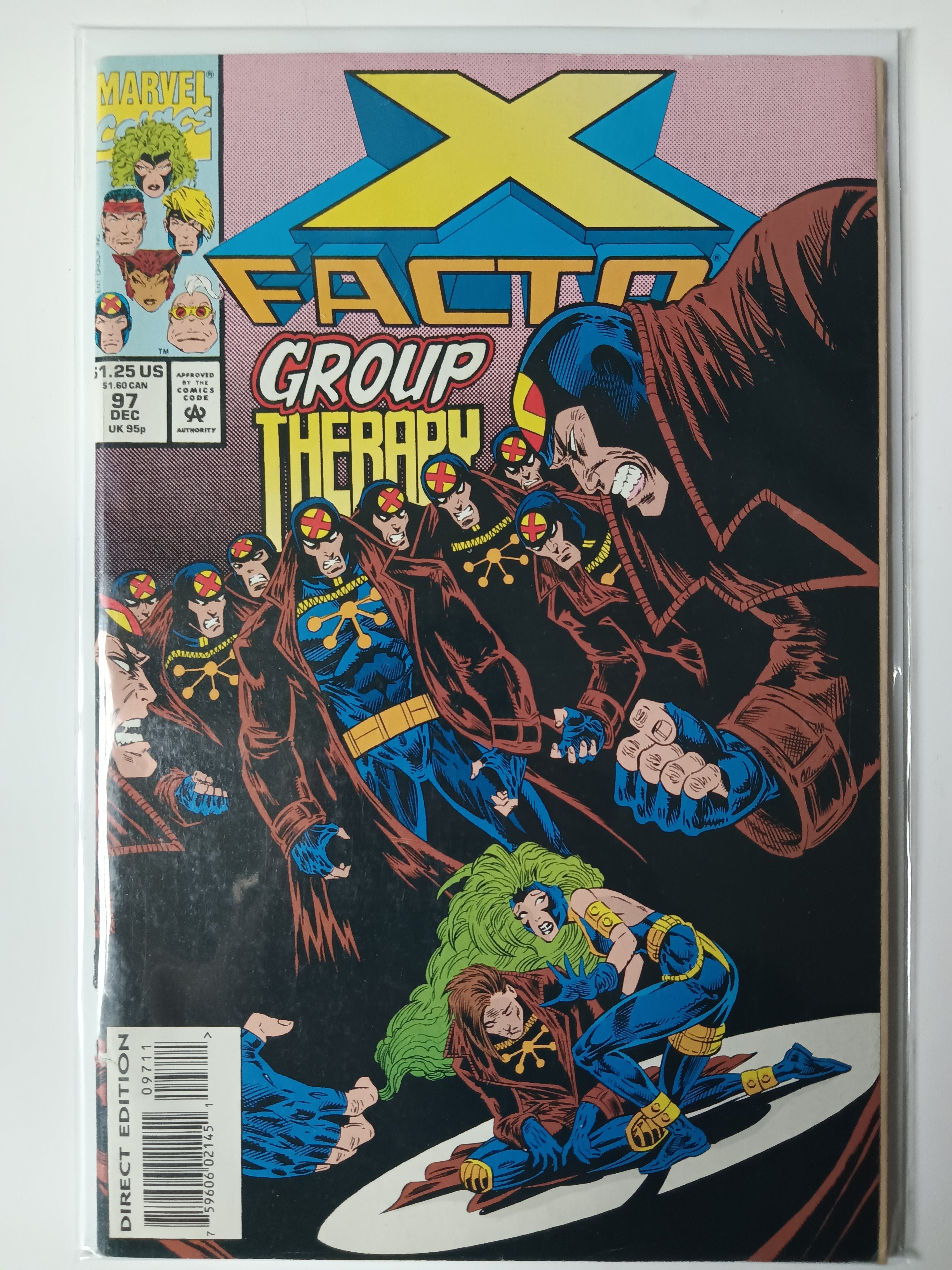 7 Marvel Comic Books all X-Men related from the 90's