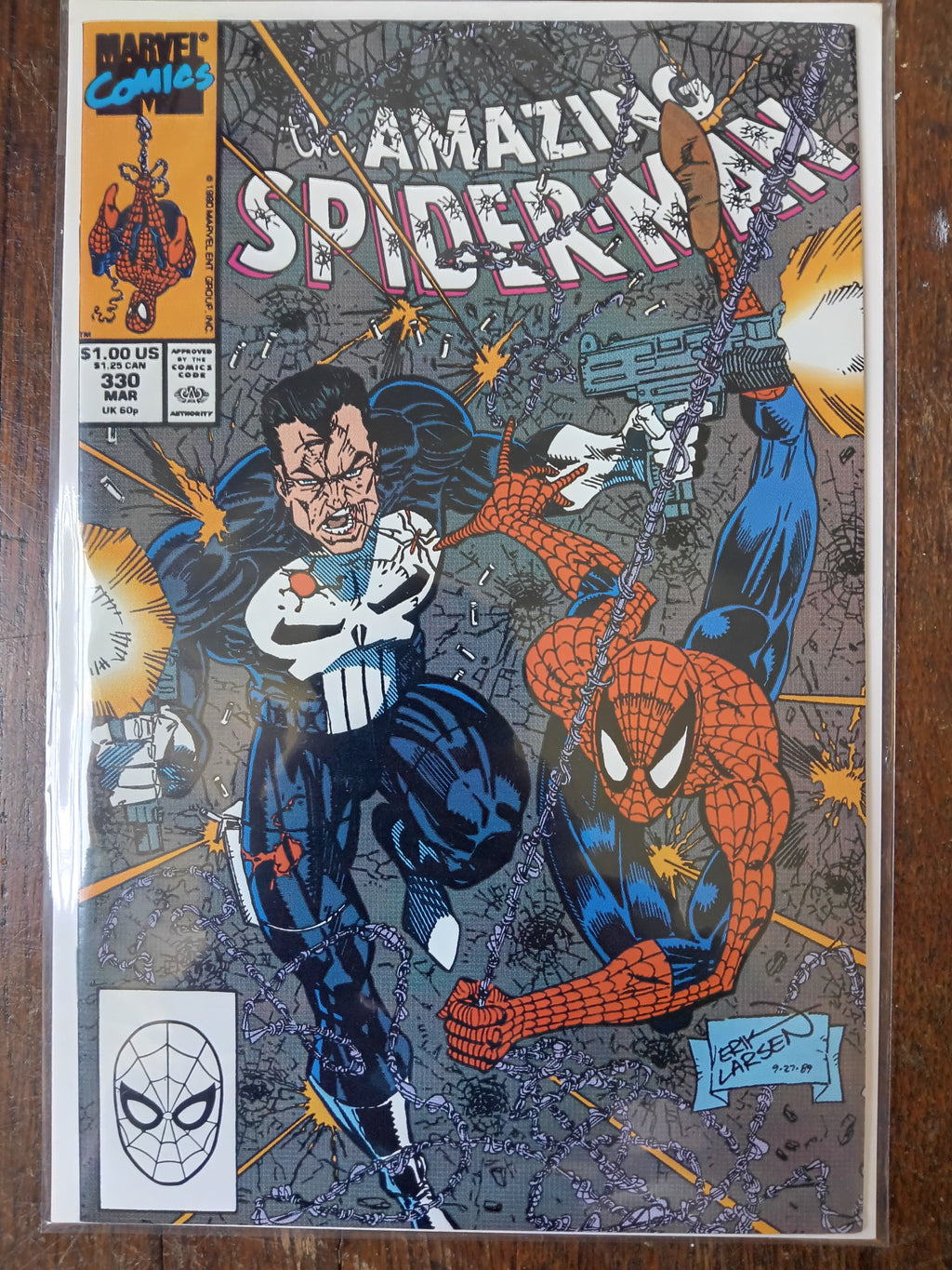 The Amazing Spider-man 330 Direct Edition Marvel Comic Book in Great Condition