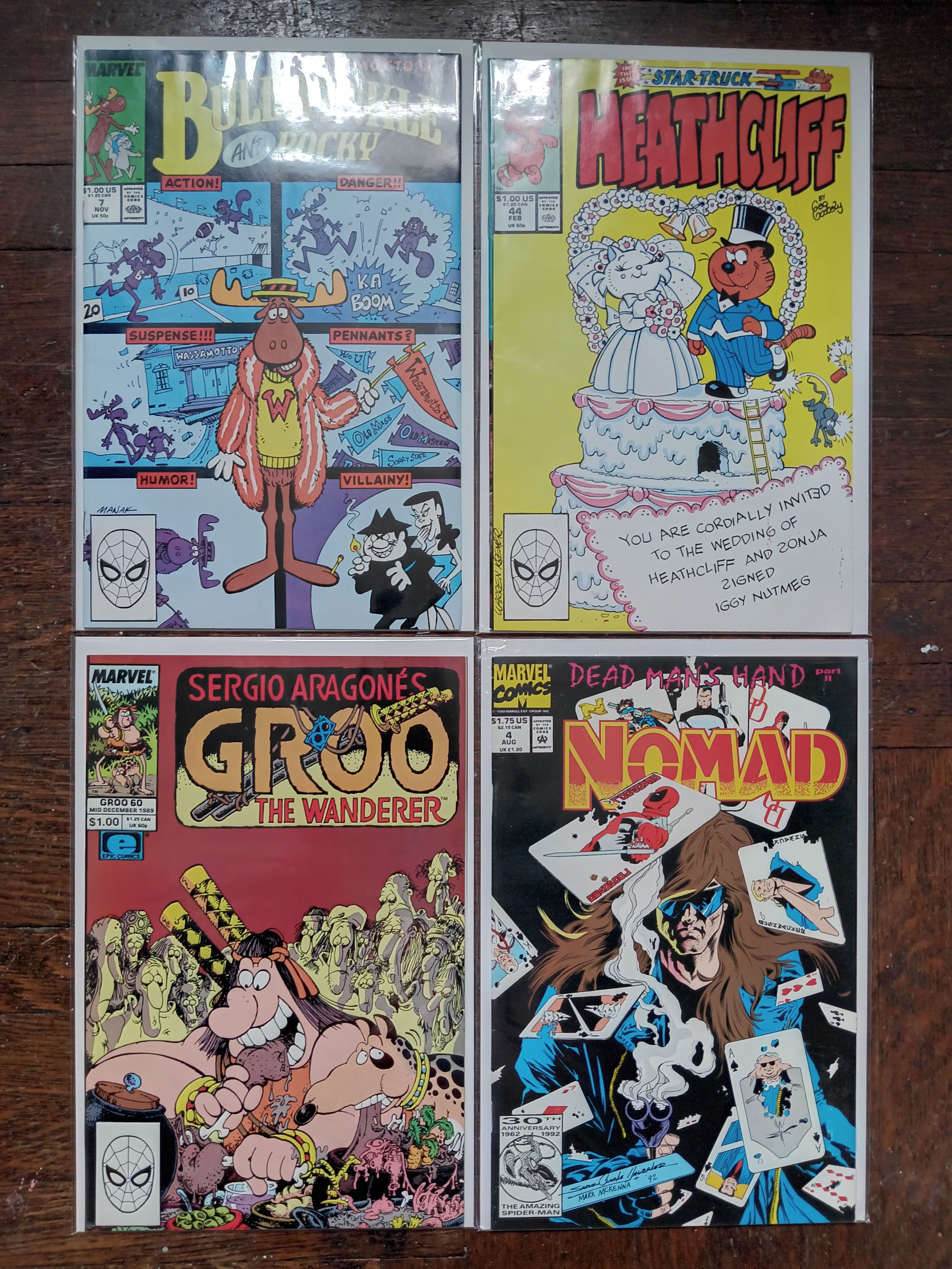 32 Random Marvel Comic Books in Great Condition Bagged and Boarded