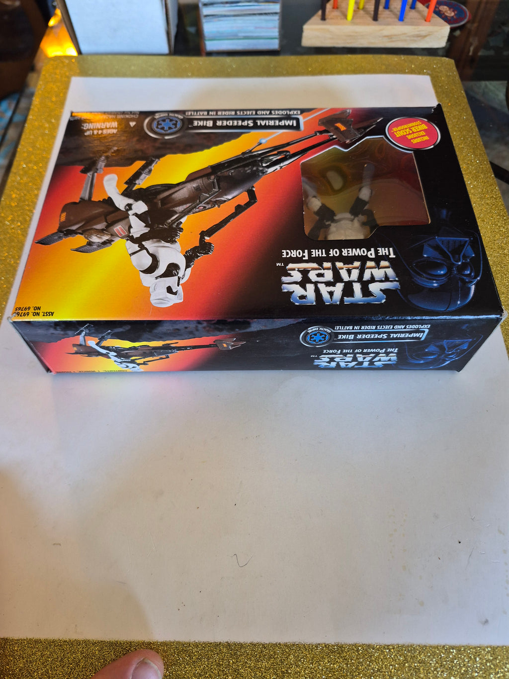 Star Wars Power of the Force Imperial Speeder Bike