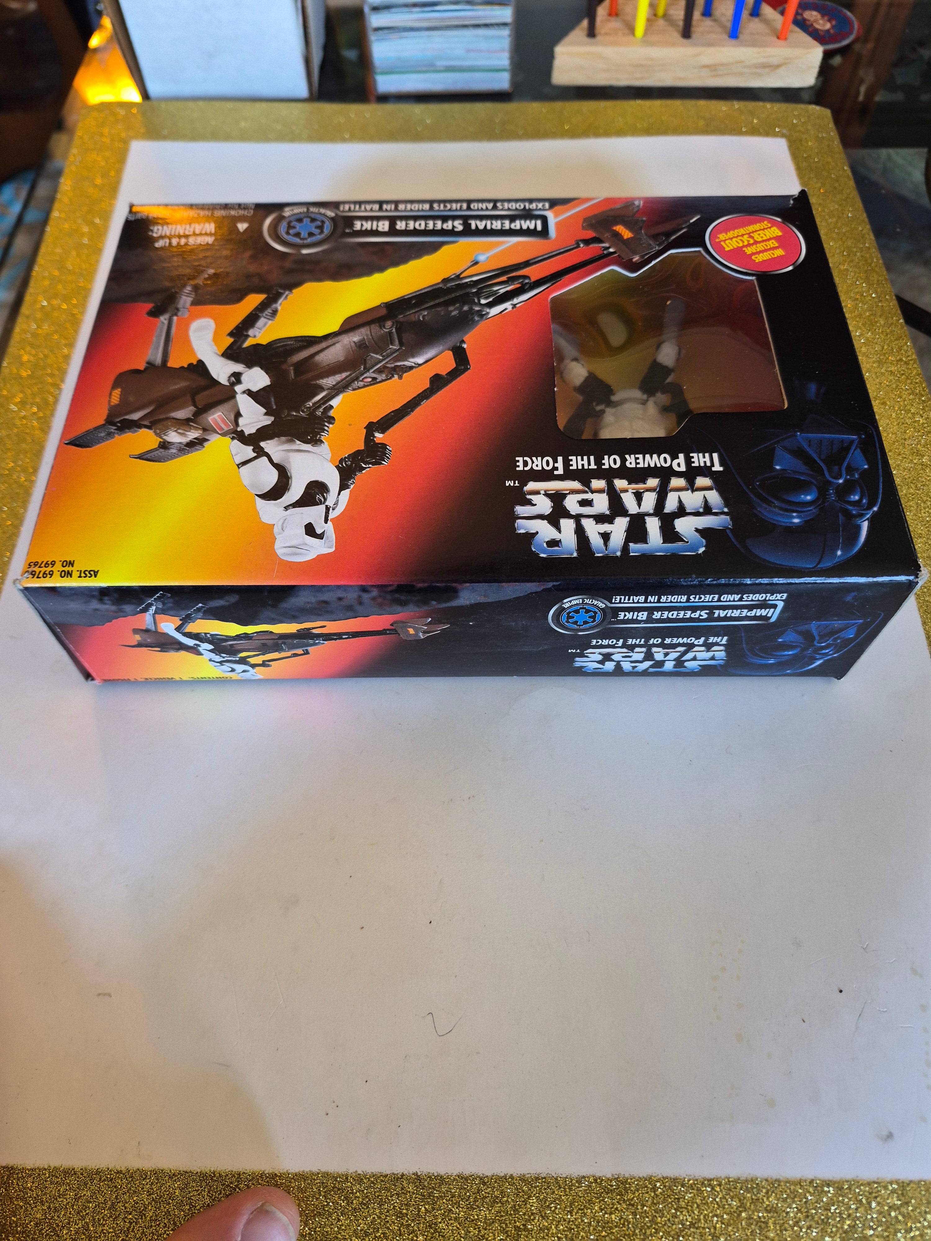 Star Wars Power of the Force Imperial Speeder Bike