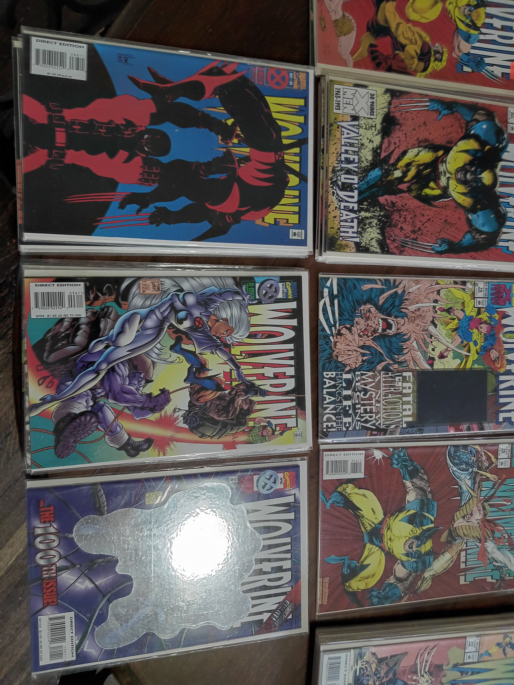 Wolverine #50-100 Marvel Comic Books in Great Condition Bagged and Boarded