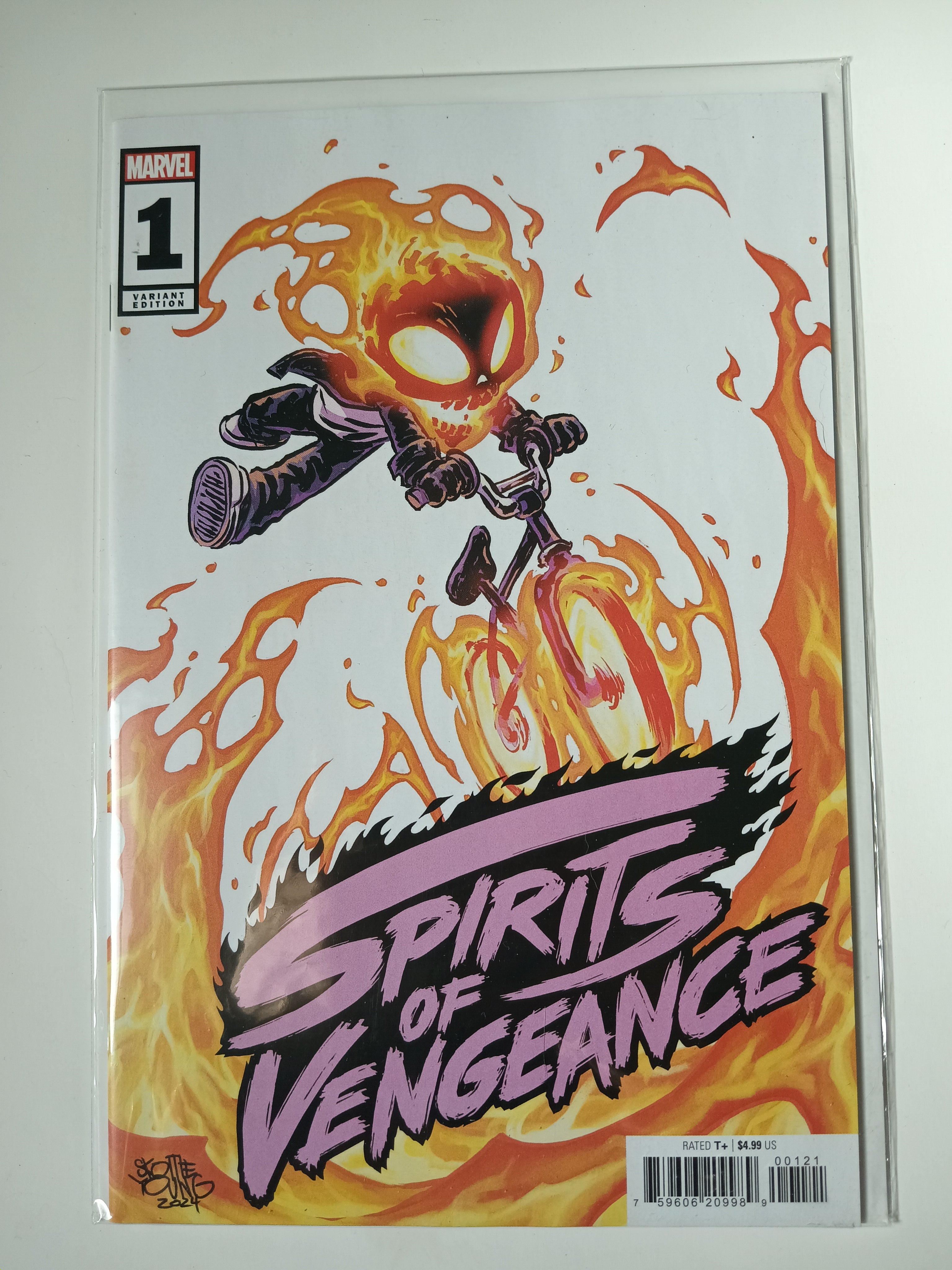 Spirits of Vengeance #1 2024 Marvel Comic Book in Great Condition Bagged and Boarded
