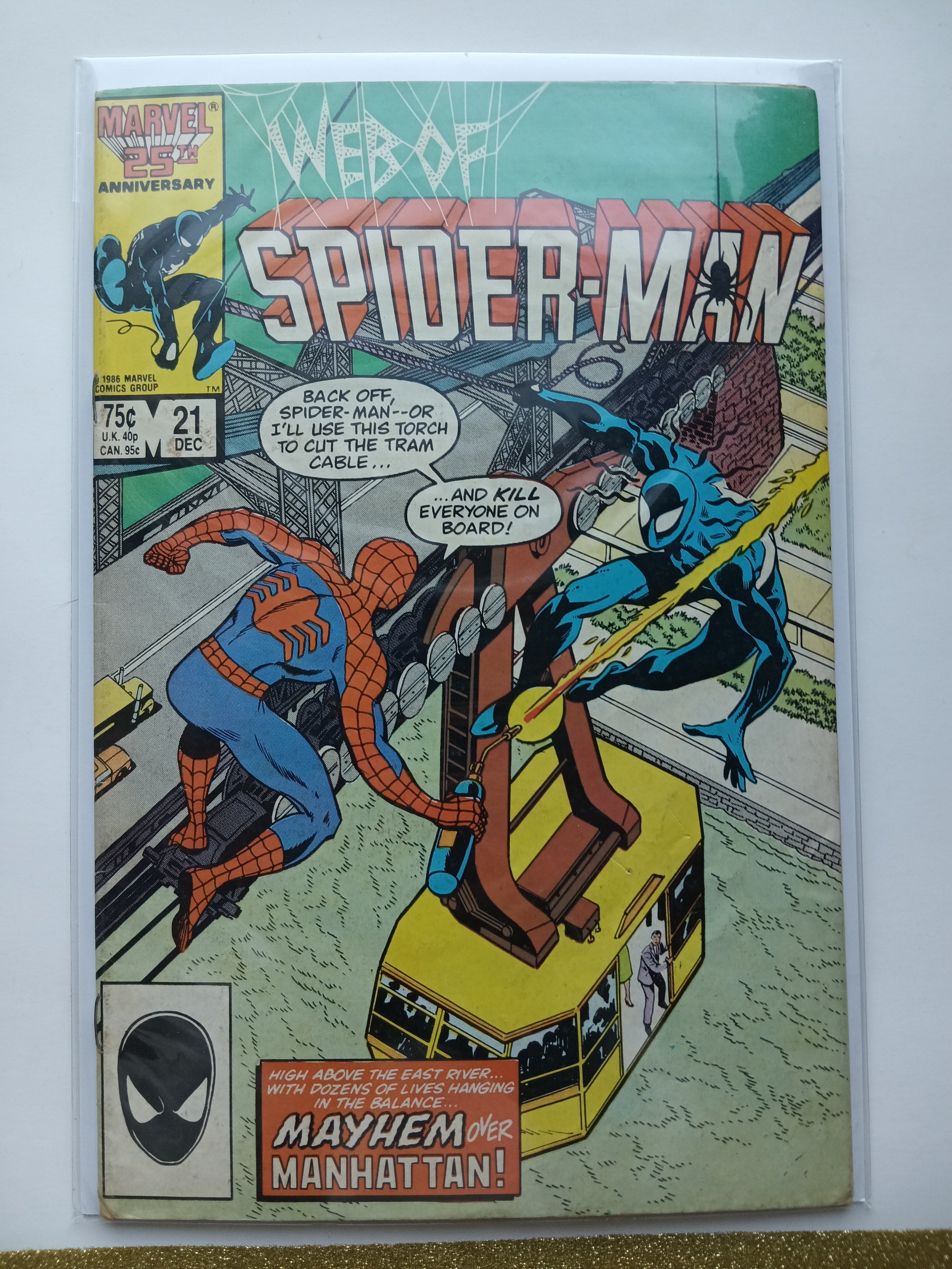 Web of Spider-Man #21 Direct Edition Marvel Comic Book
