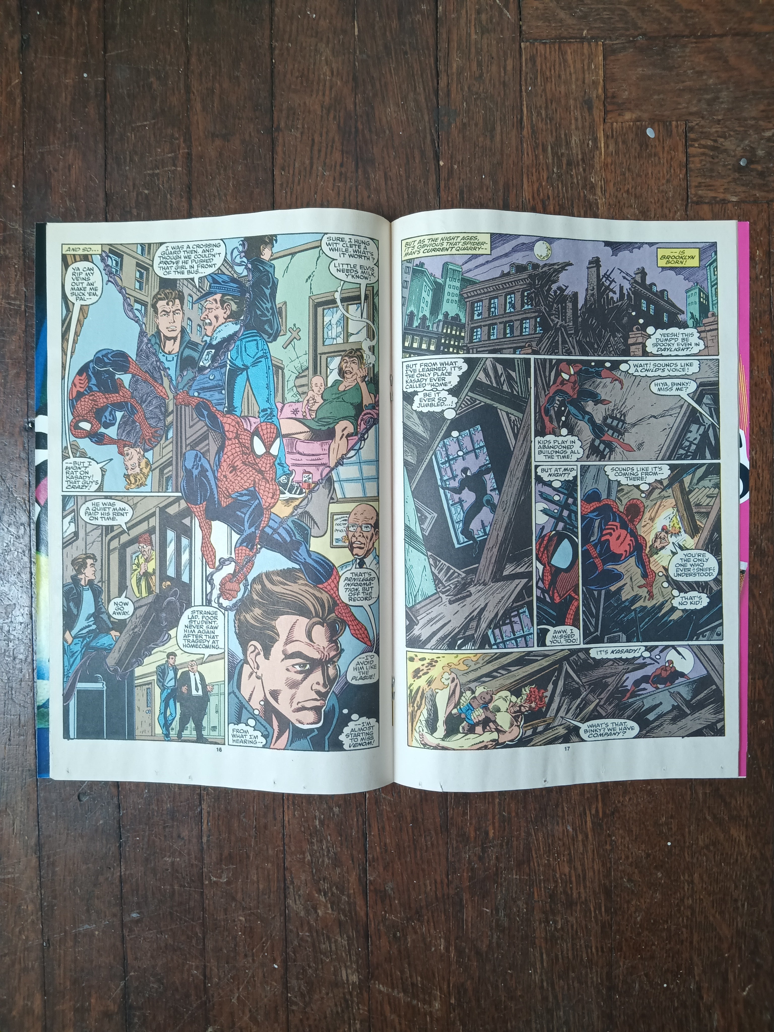 (2nd Edition)The Amazing Spider-man #361 Key Issue (Grey Background) Marvel Comic Book in Great Condition