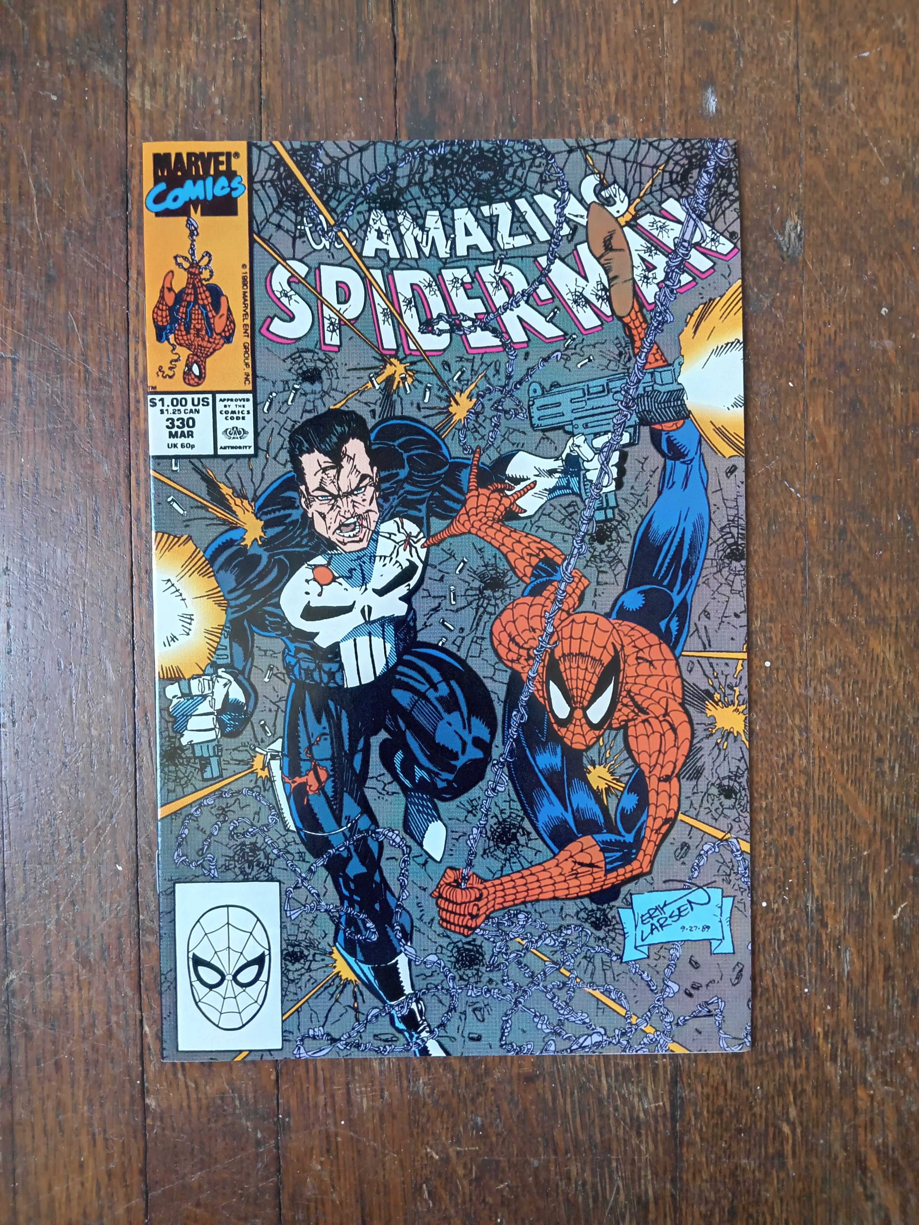 The Amazing Spider-man 330 Direct Edition Marvel Comic Book in Great Condition