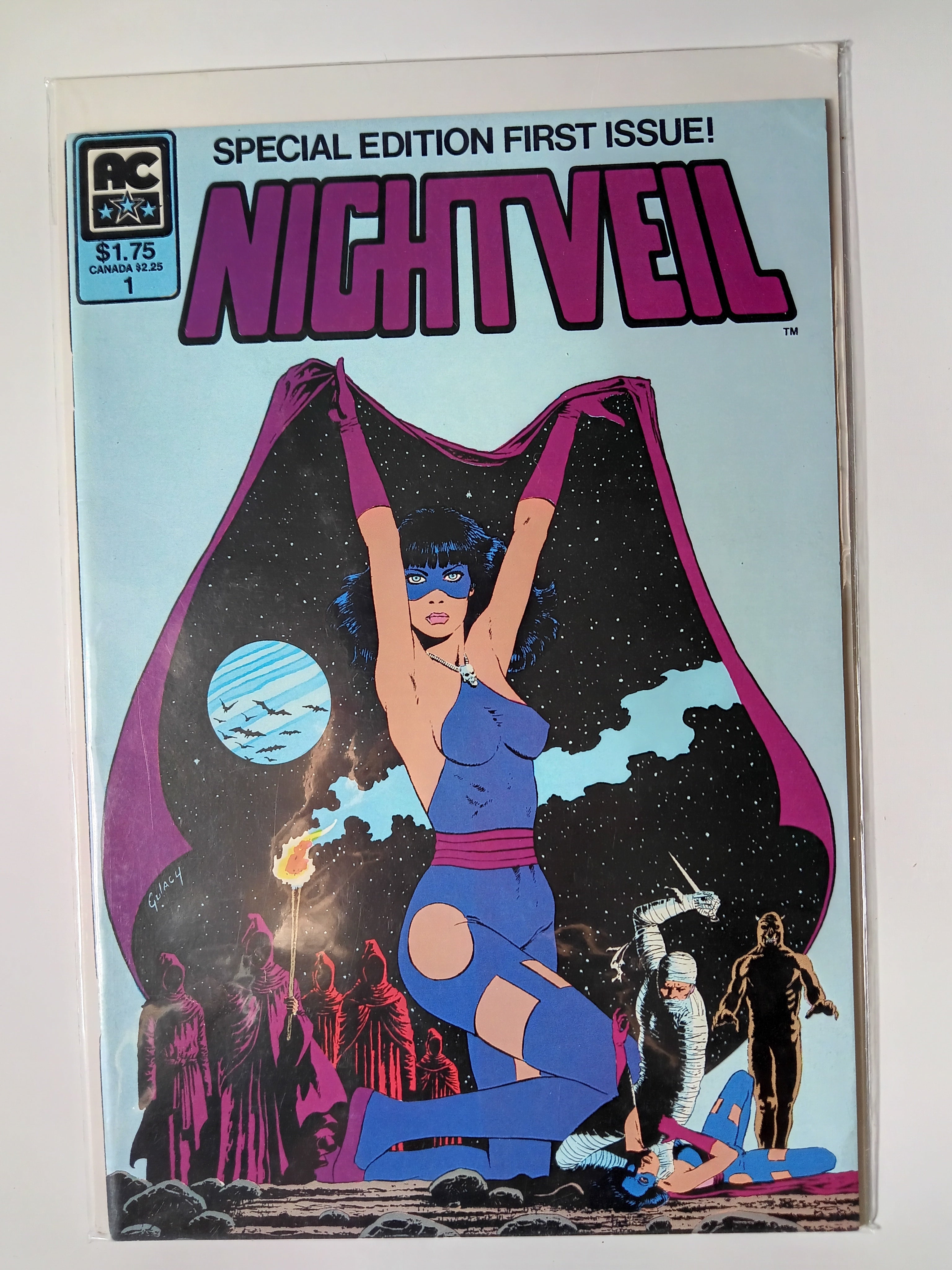 Night Veil #1 1984 AC Comics