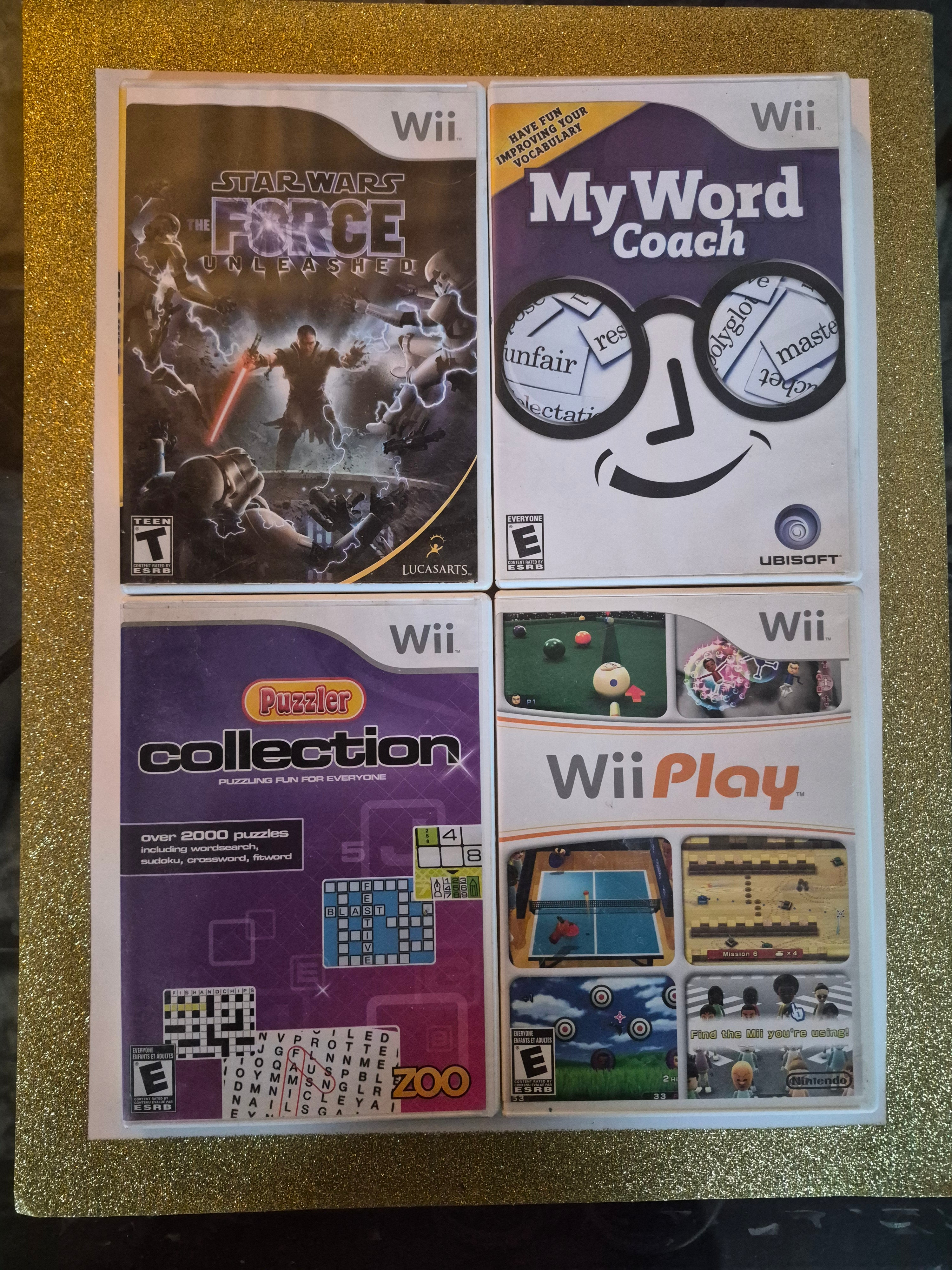 4 Nintendo Wii Games – Kevin's Attic