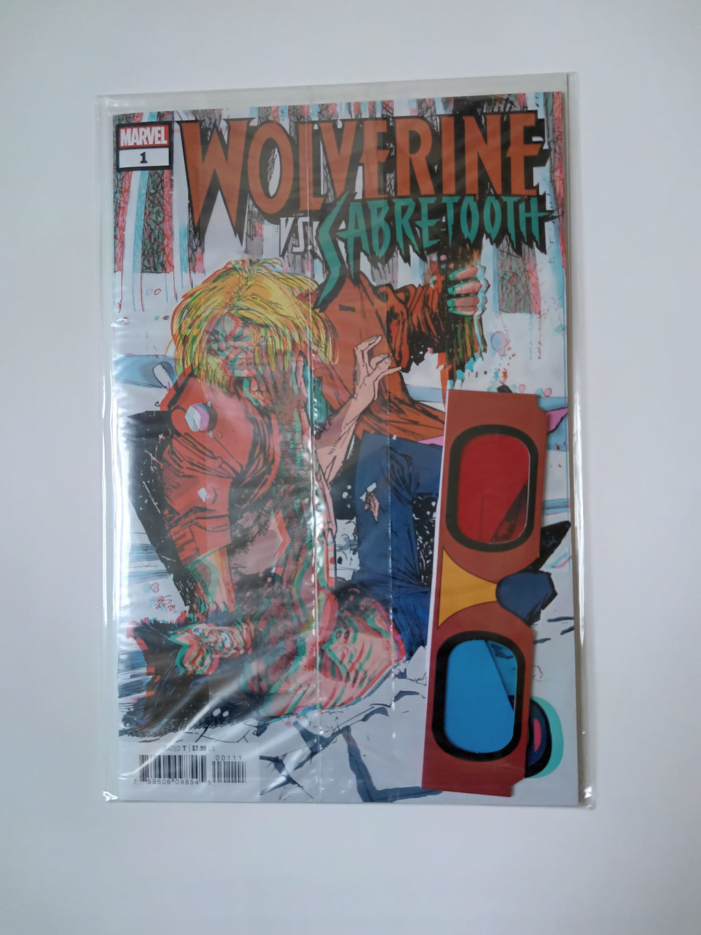 Wolverine vs. Sabretooth #1 3D