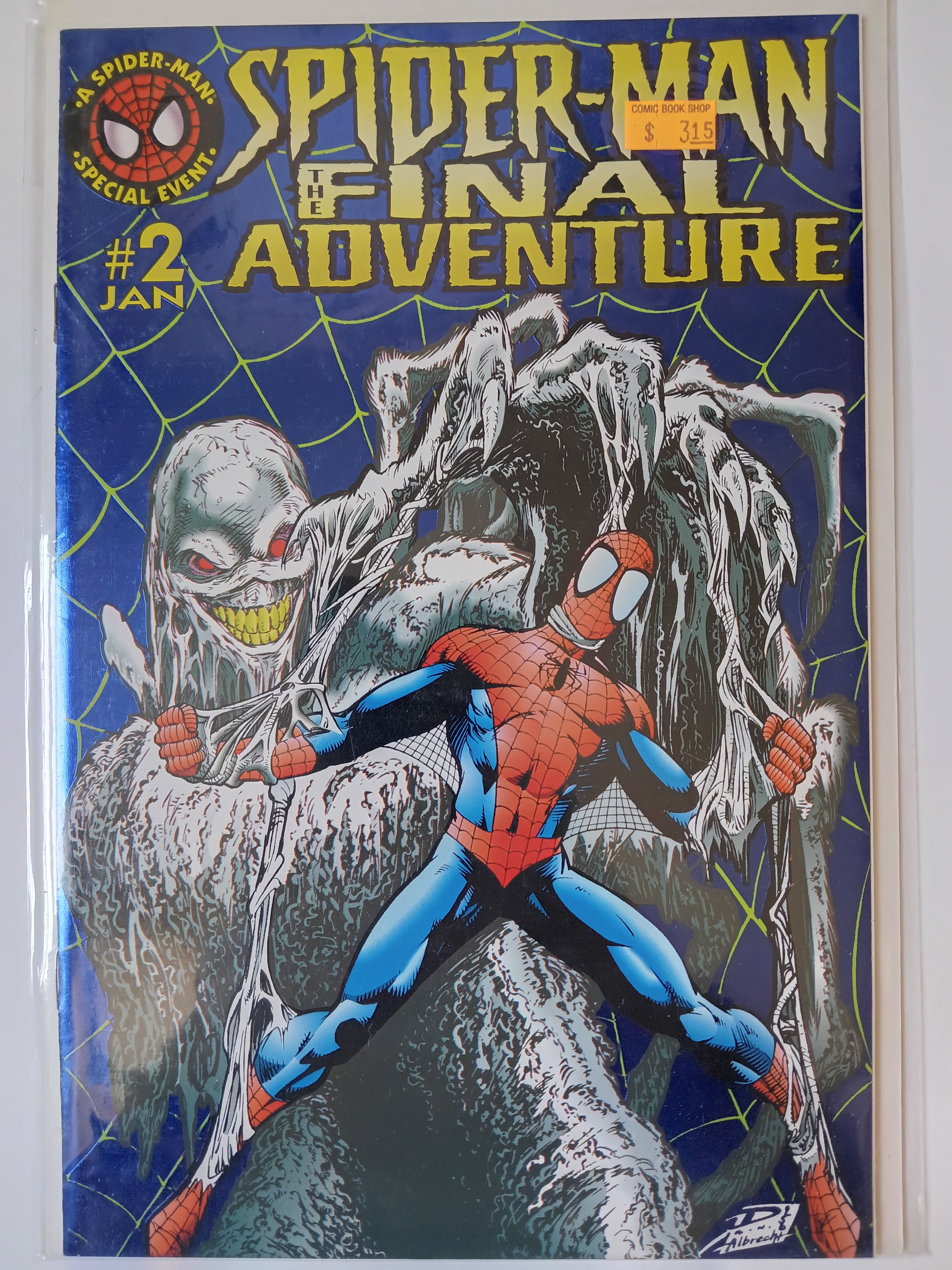 Spider-Man The Final Adventure #1-4 Marvel Comic Books