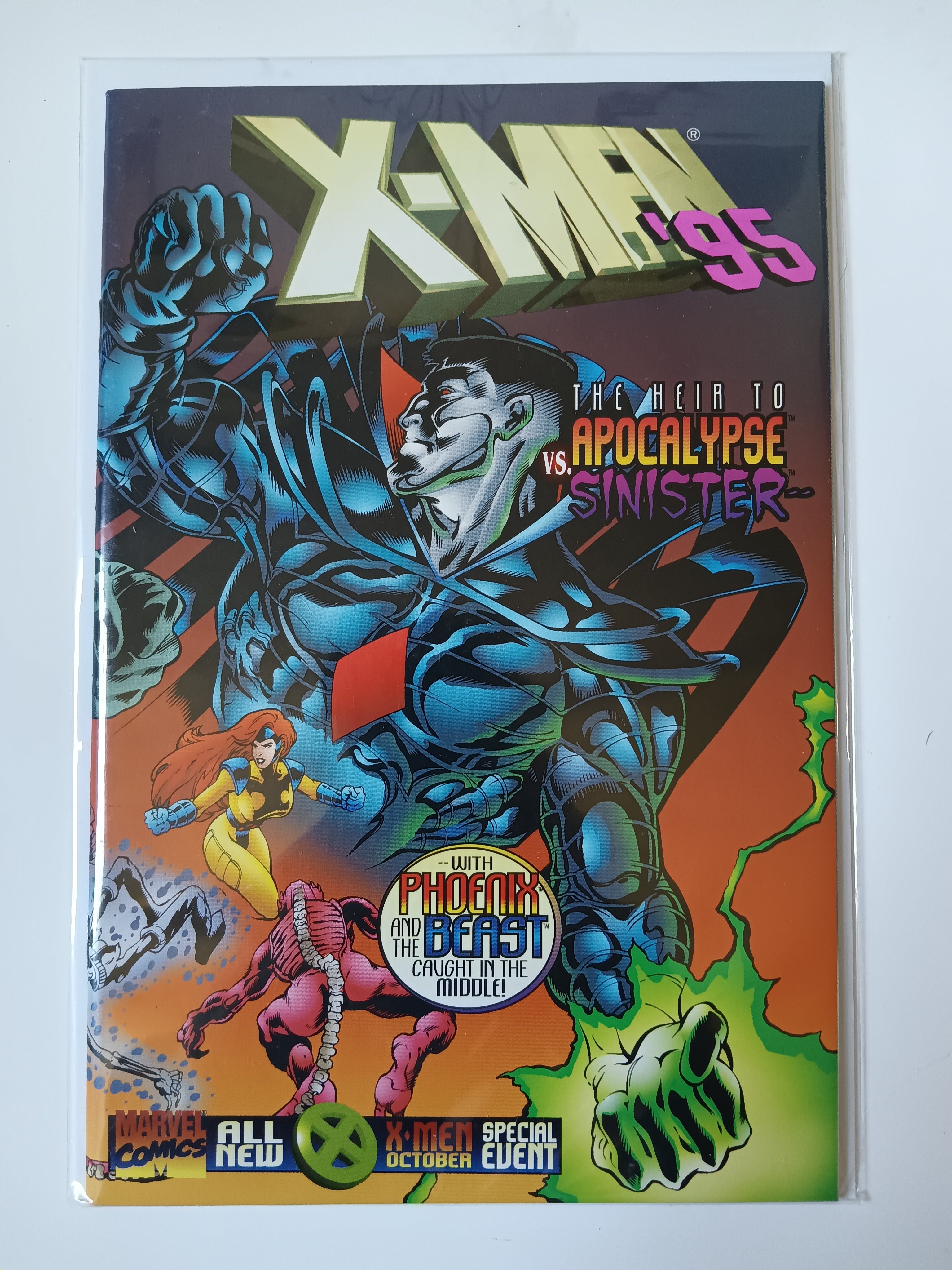 3 Comics: Wolverine 95', X-Men 95', Generation X 95' Marvel Comic Books All in Great Condition