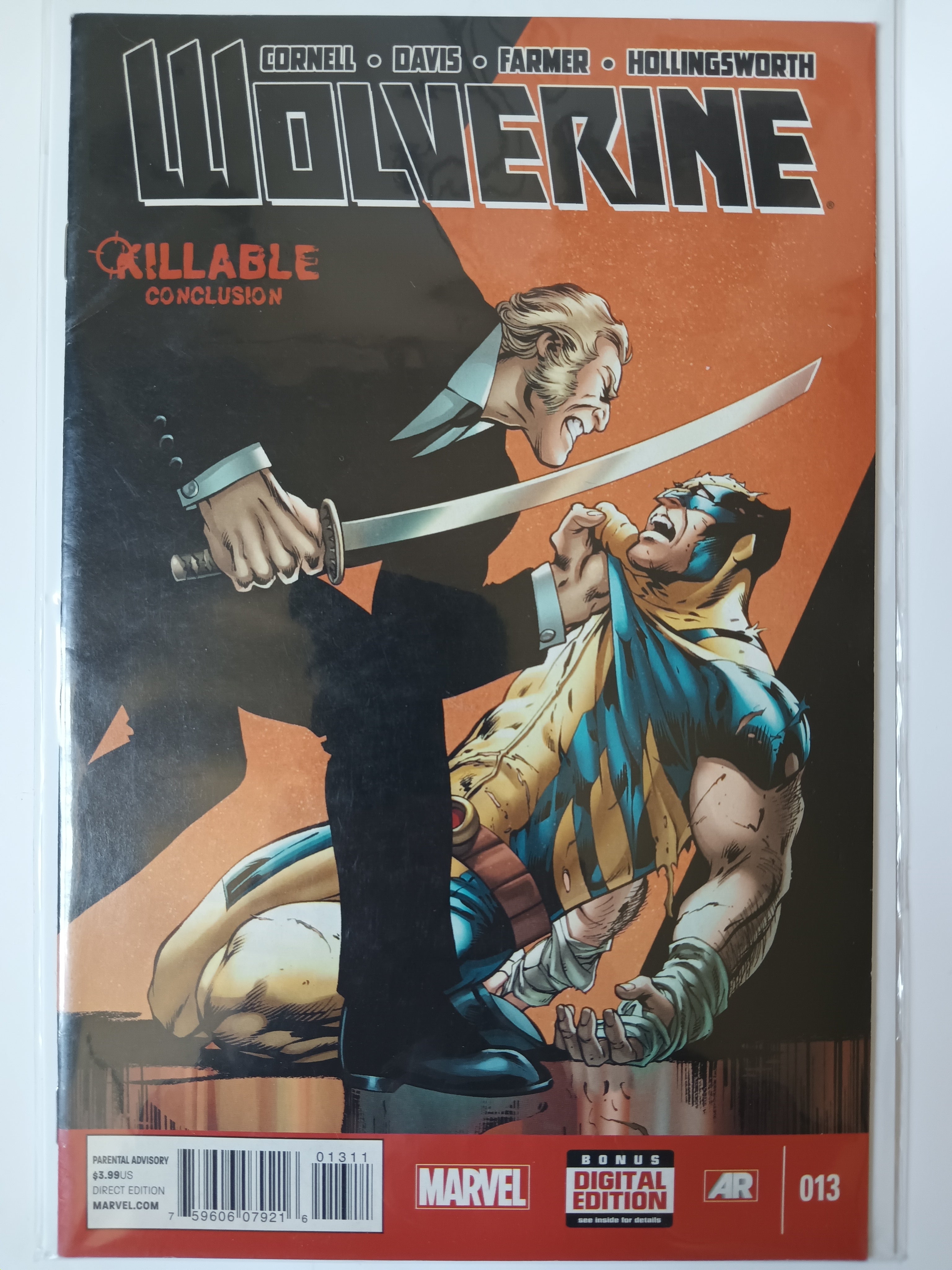 Wolverine #013 Marvel Comic Book