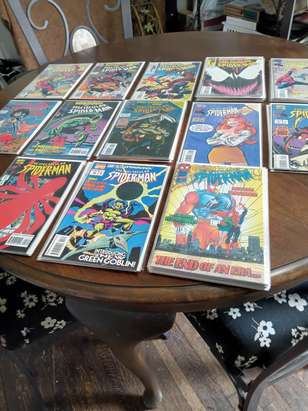 The Spectacular Spider-Man #200-235 Marvel Comic Books in Great Condition Bagged and Boarded