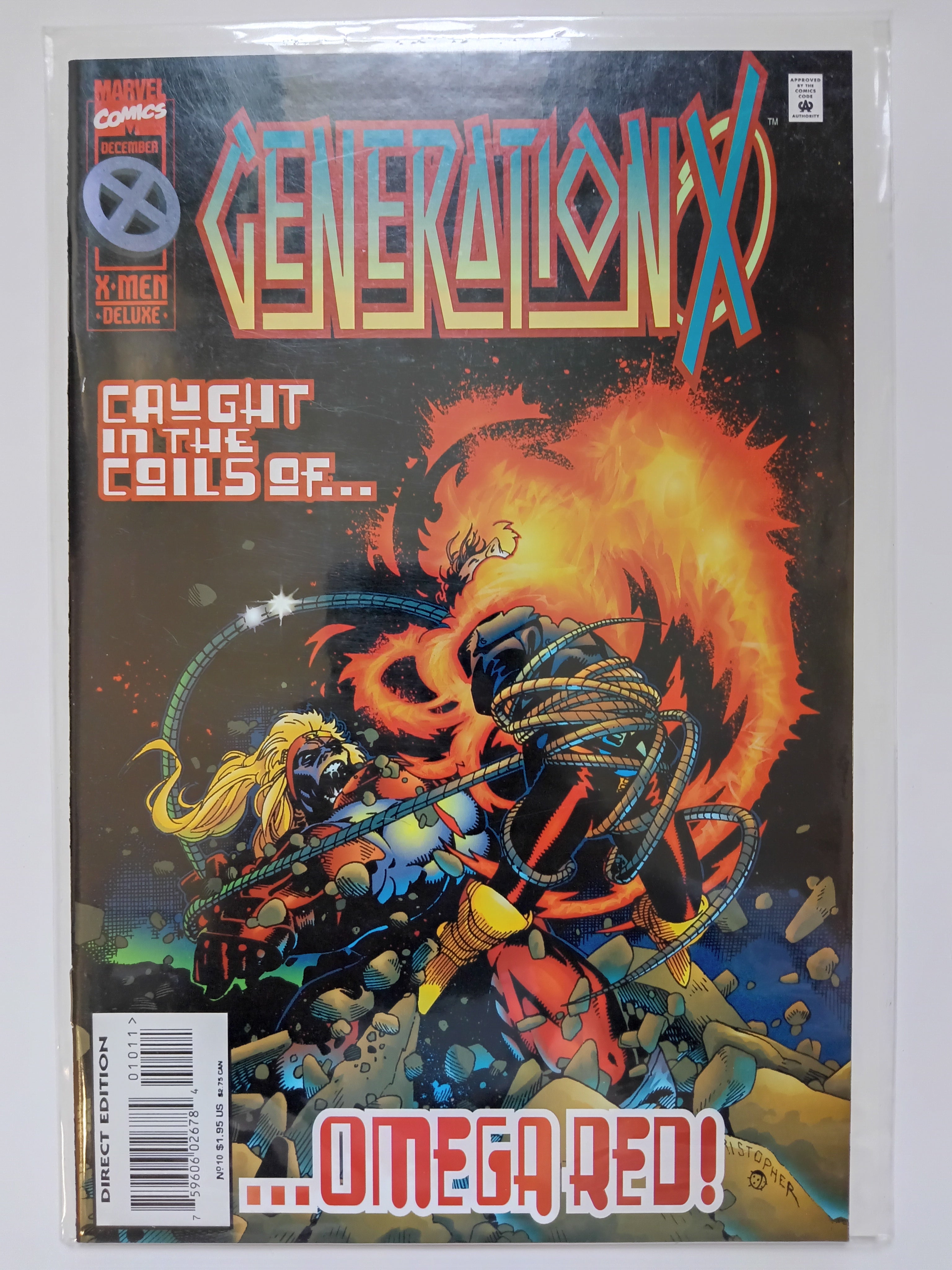 Generation X #1-10 Direct Edition Marvel Comic Books