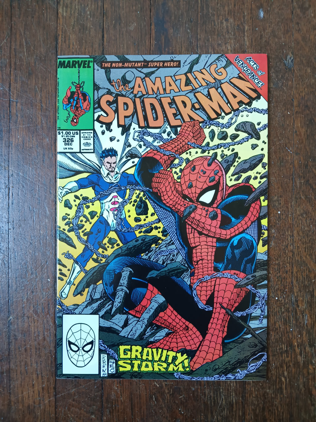 The Amazing Spider-man #326 Direct Edition Marvel Comic Book