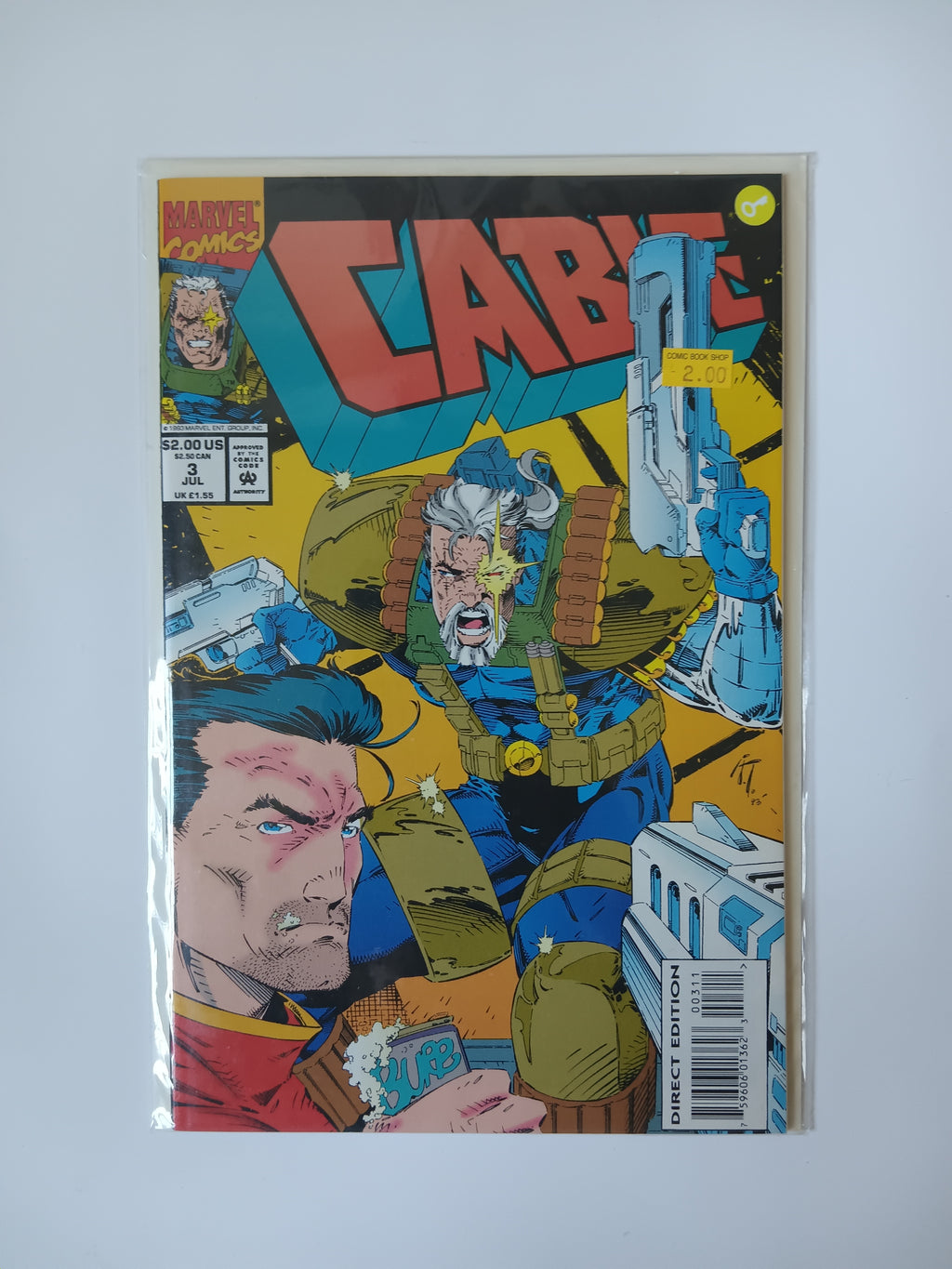 Cable #1-19,21 Marvel Comic Books All in Great Condition Bagged and Boarded