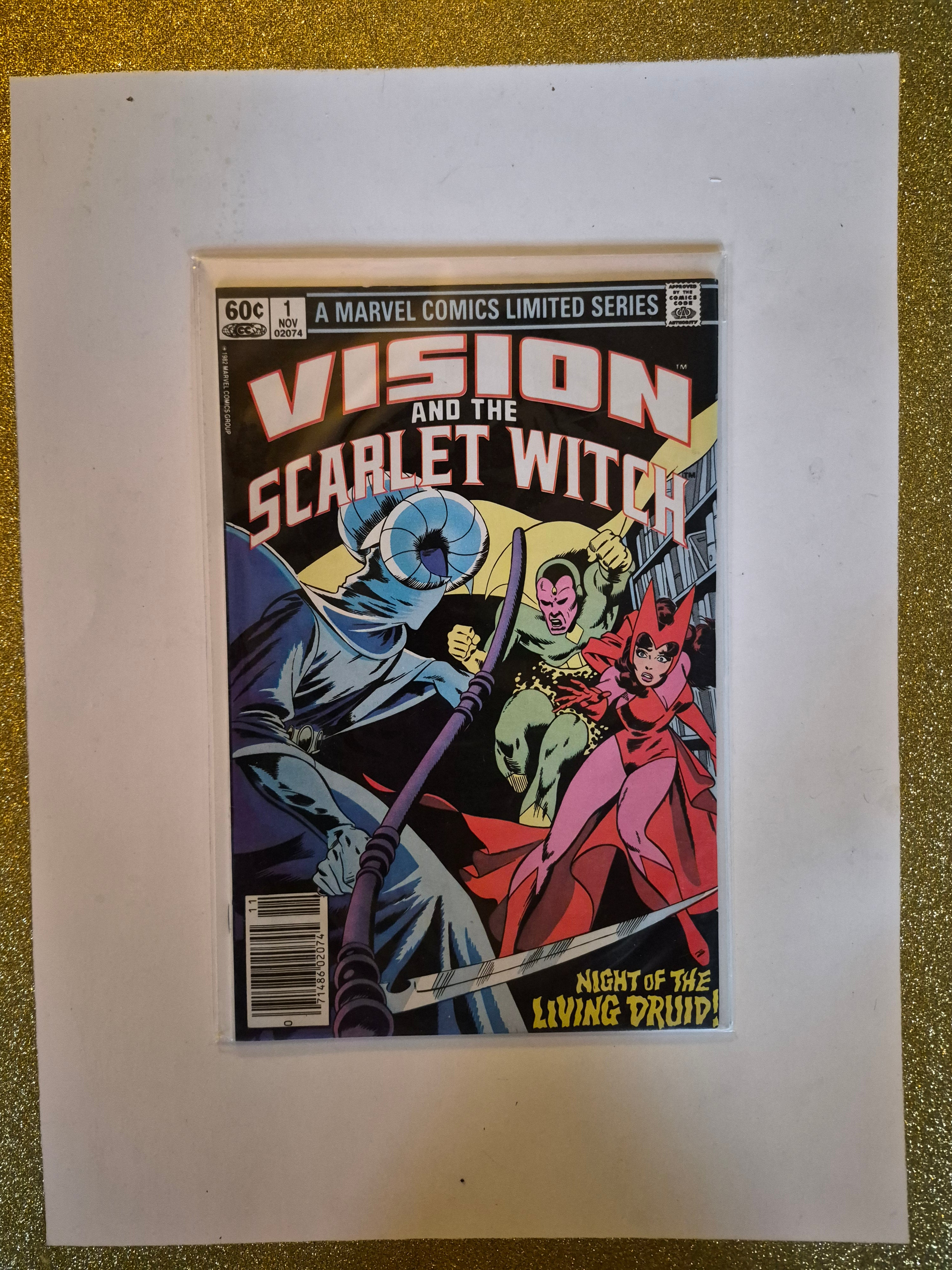 Vision and the Scarlet Witch #1 Marvel Comic Book 1982