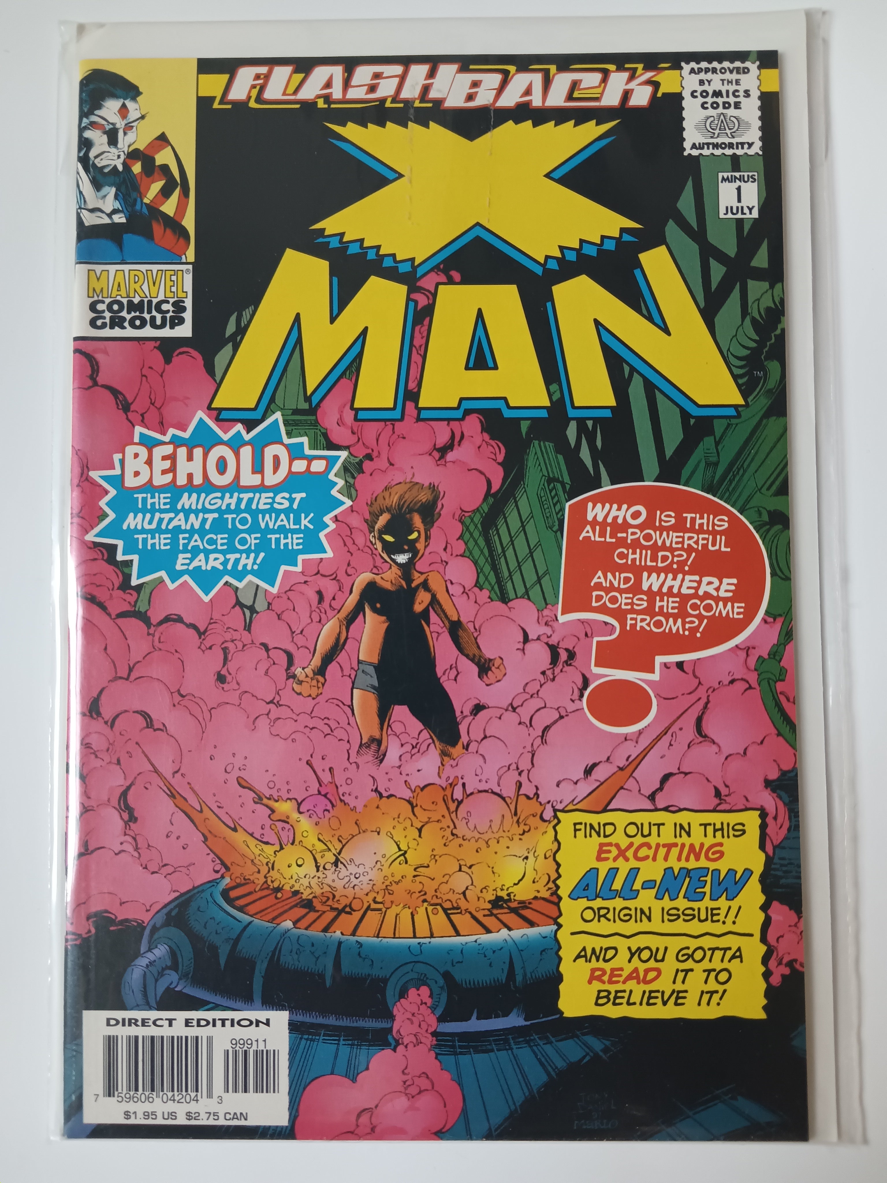 X Man -1,1-10,25-28 Marvel Comic Books All in Great Condition Bagged and Boarded