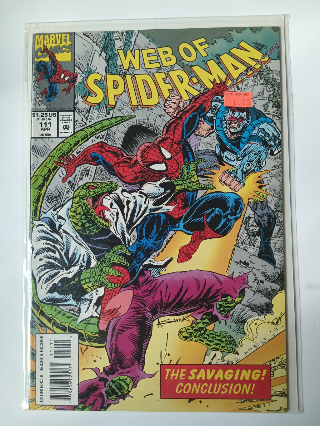 Web of Spider-Man #90-129 Marvel Comic Books