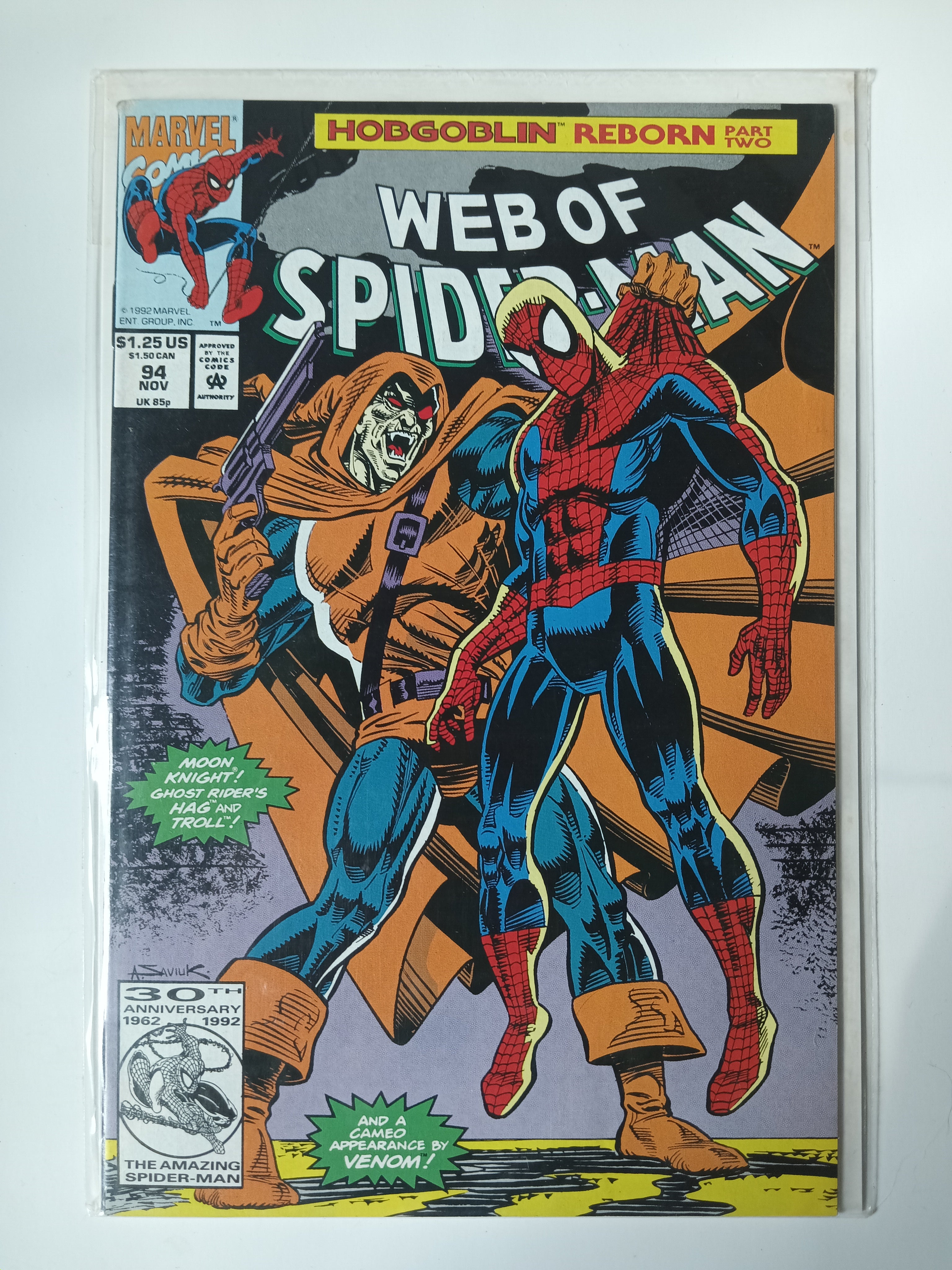 Web of Spider-Man #90-129 Marvel Comic Books
