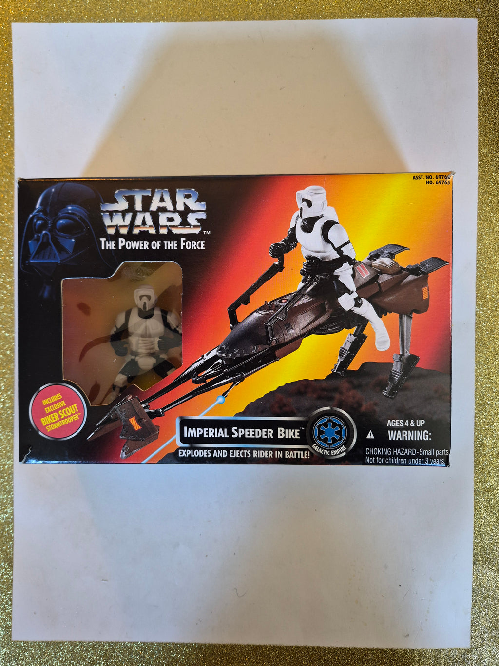 Star Wars Power of the Force Imperial Speeder Bike