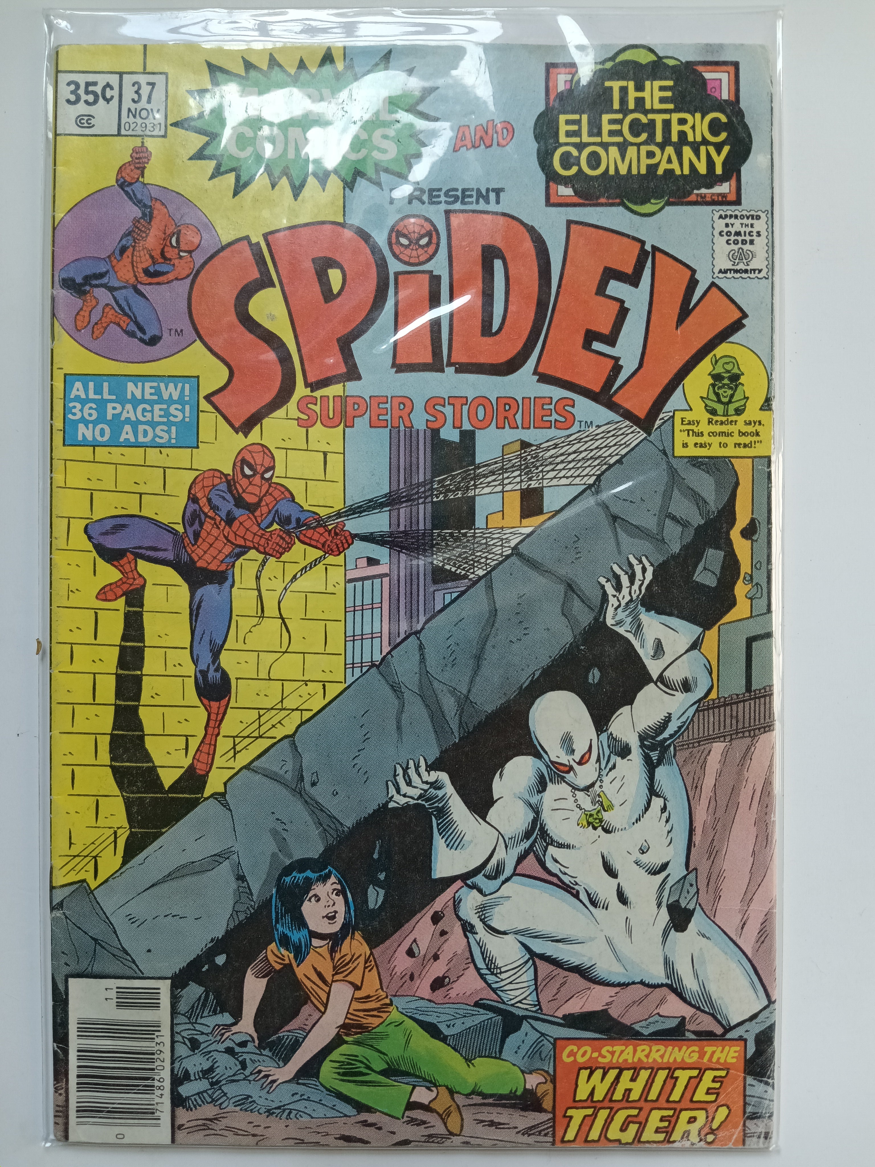 Spidey Super Stories #37 Newsstand Varient