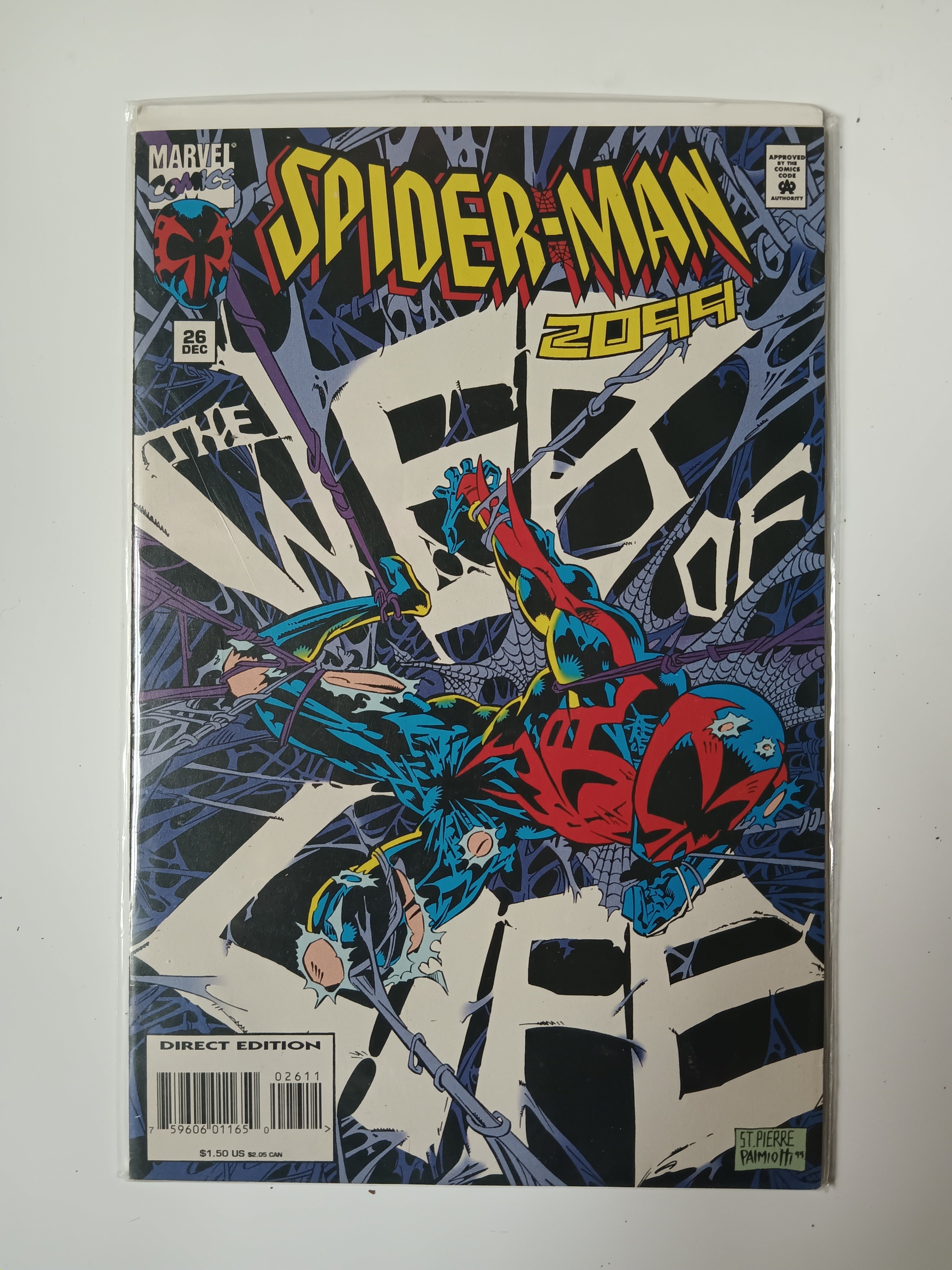 Spider-Man 2099 Mixed Lot of 5 Marvel Comic Books