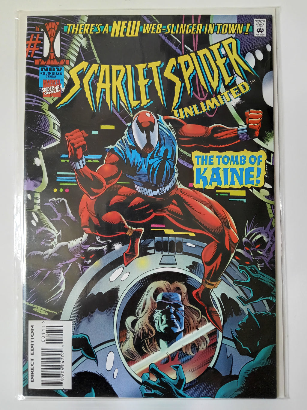 5 Scarlet Spider Marvel Comic Books in Great Condition Bagged and Boarded (read description)