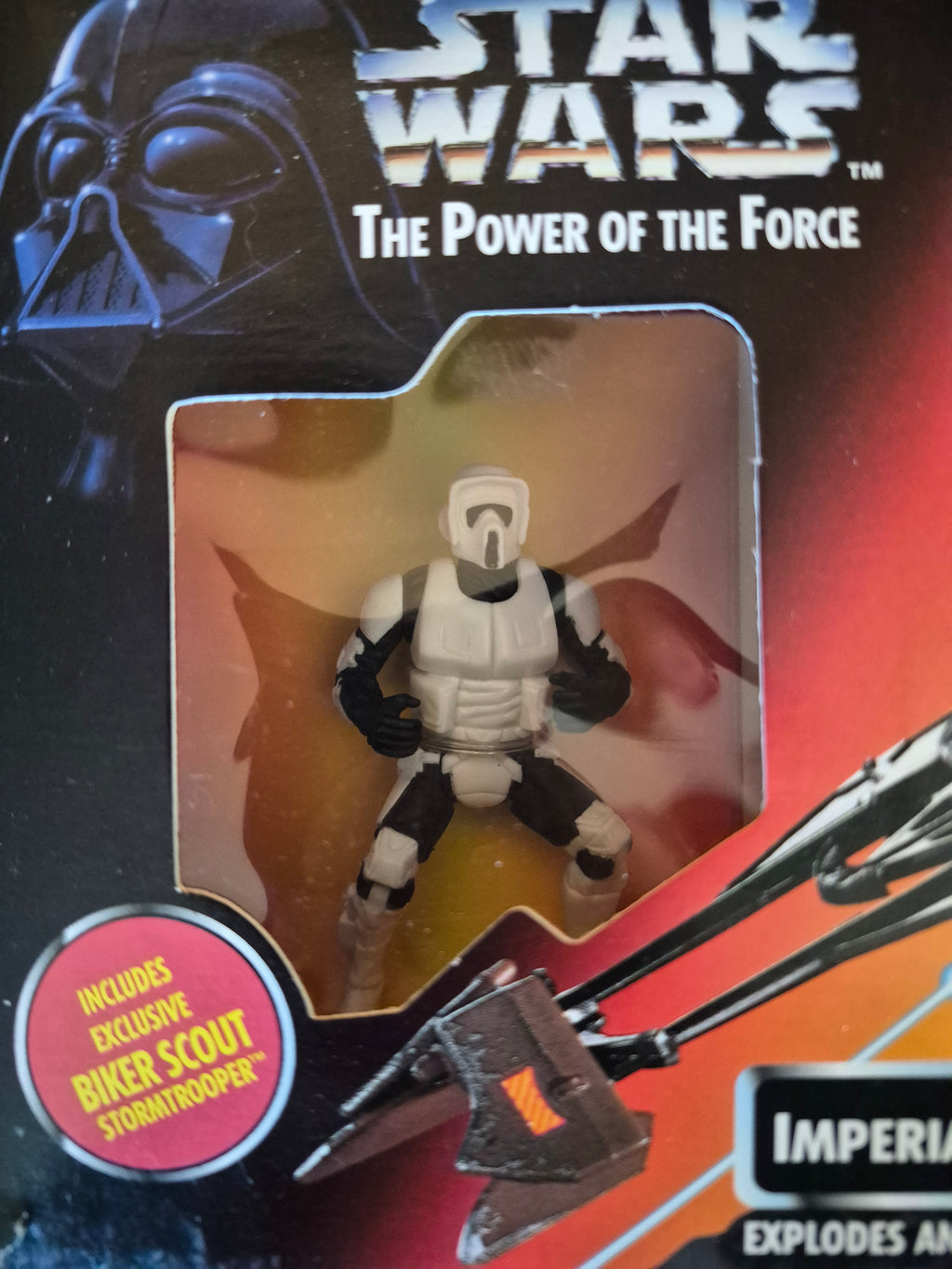 Star Wars Power of the Force Imperial Speeder Bike