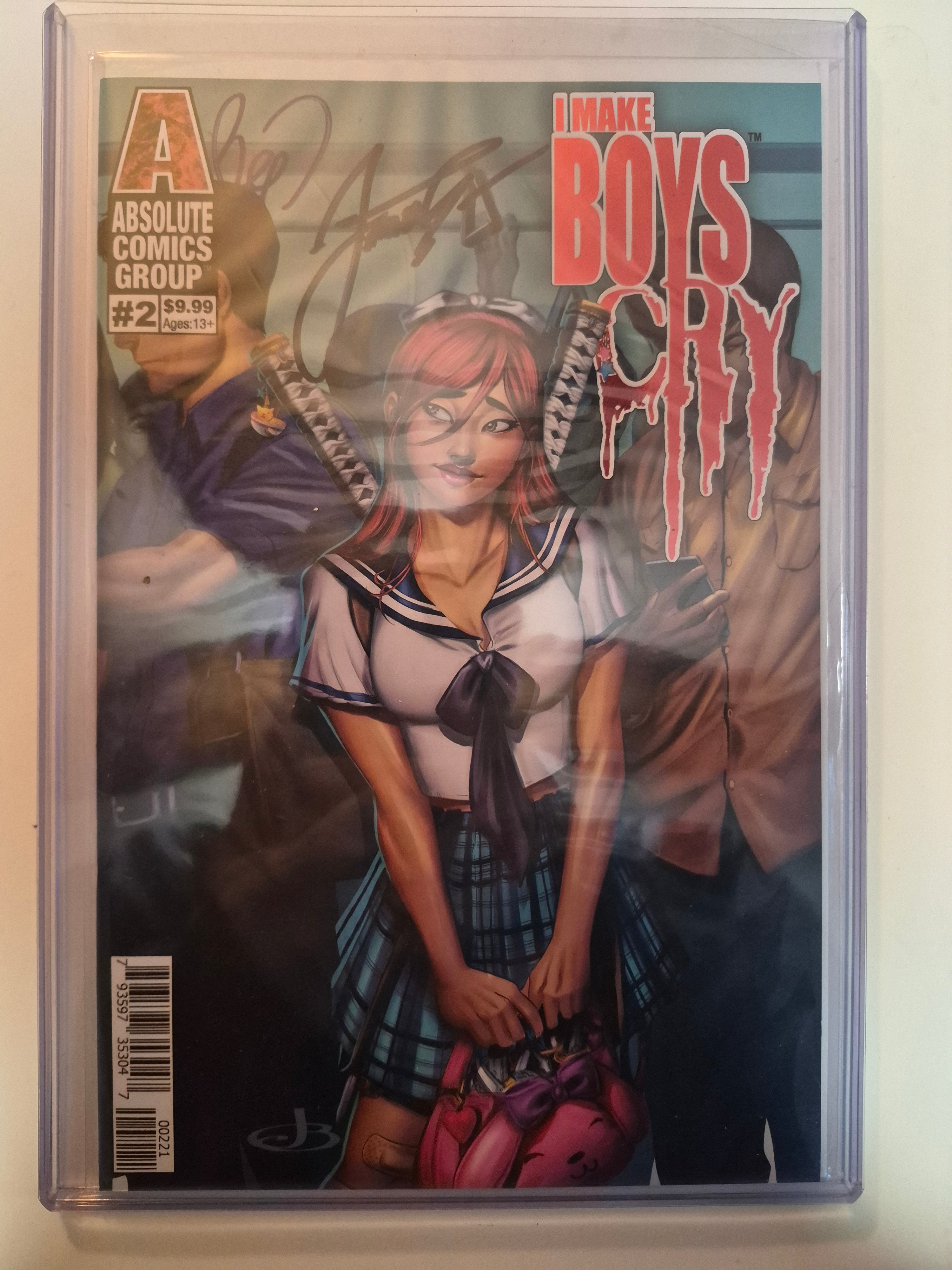 I Make Boys Cry 1 & 2 both Double Signed and in Great Condition