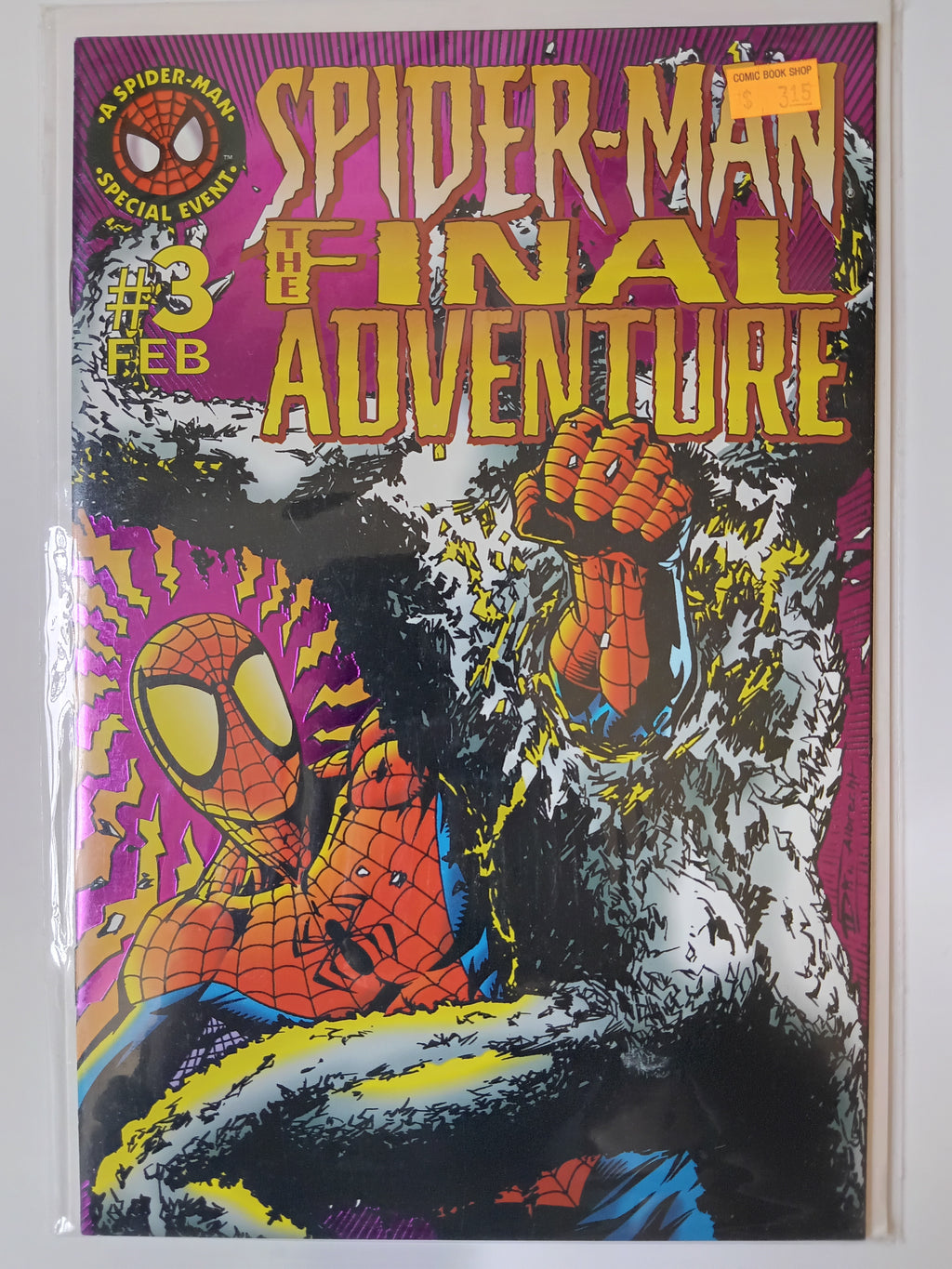 Spider-Man The Final Adventure #1-4 Marvel Comic Books