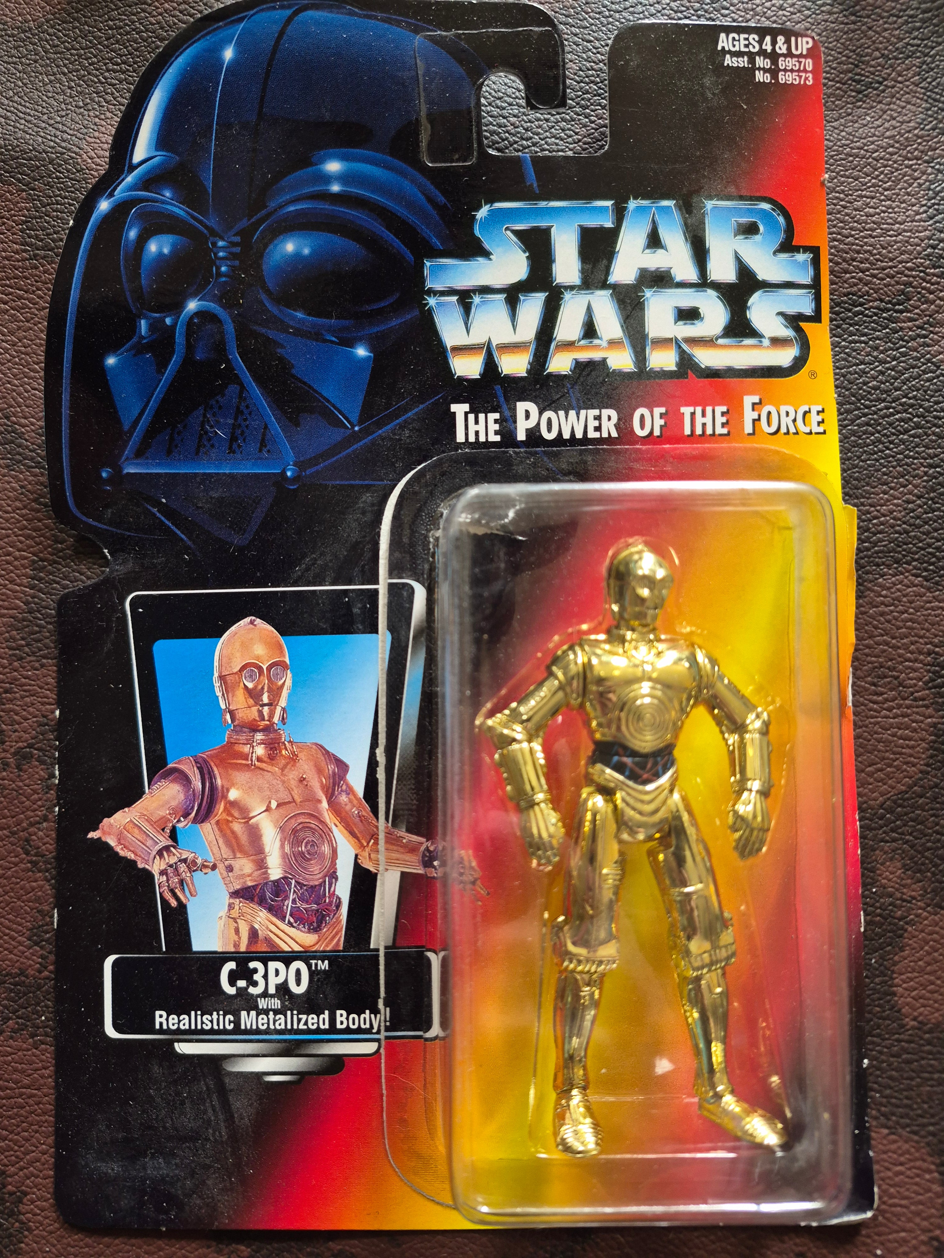 (17 in total) Star Wars The Power of the Force Action Figures-see pics