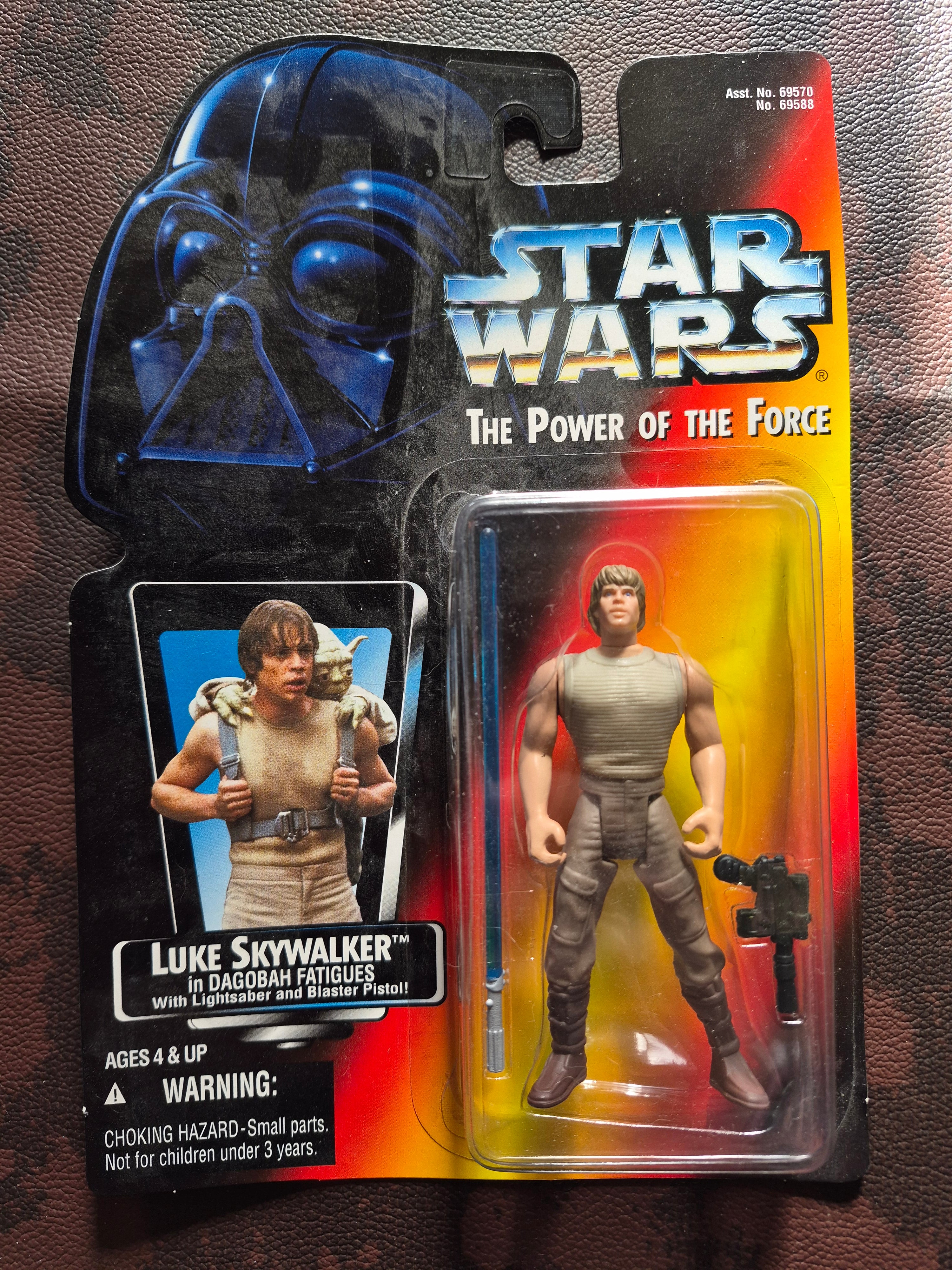 17 in total) Star Wars The Power of the Force Action Figures-see