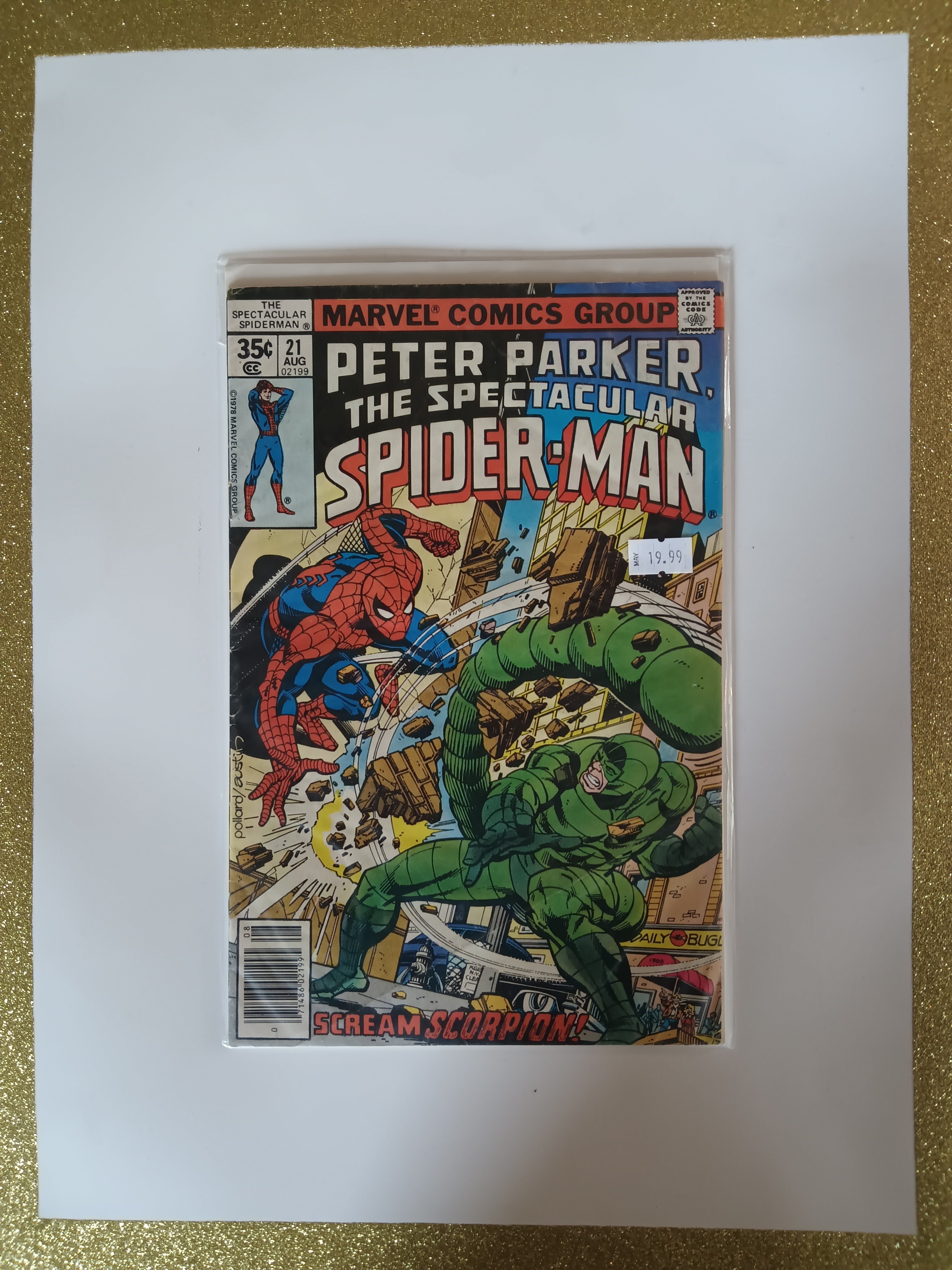 Peter Parker the Spectacular Spider-Man #21 Newsstand Variant