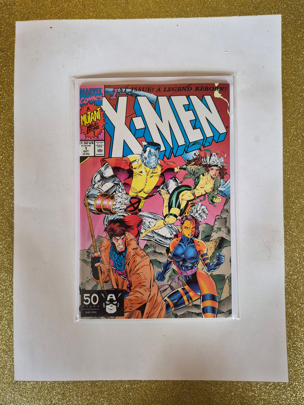 X-men #1 1991 Direct Edition Marvel Comic Book