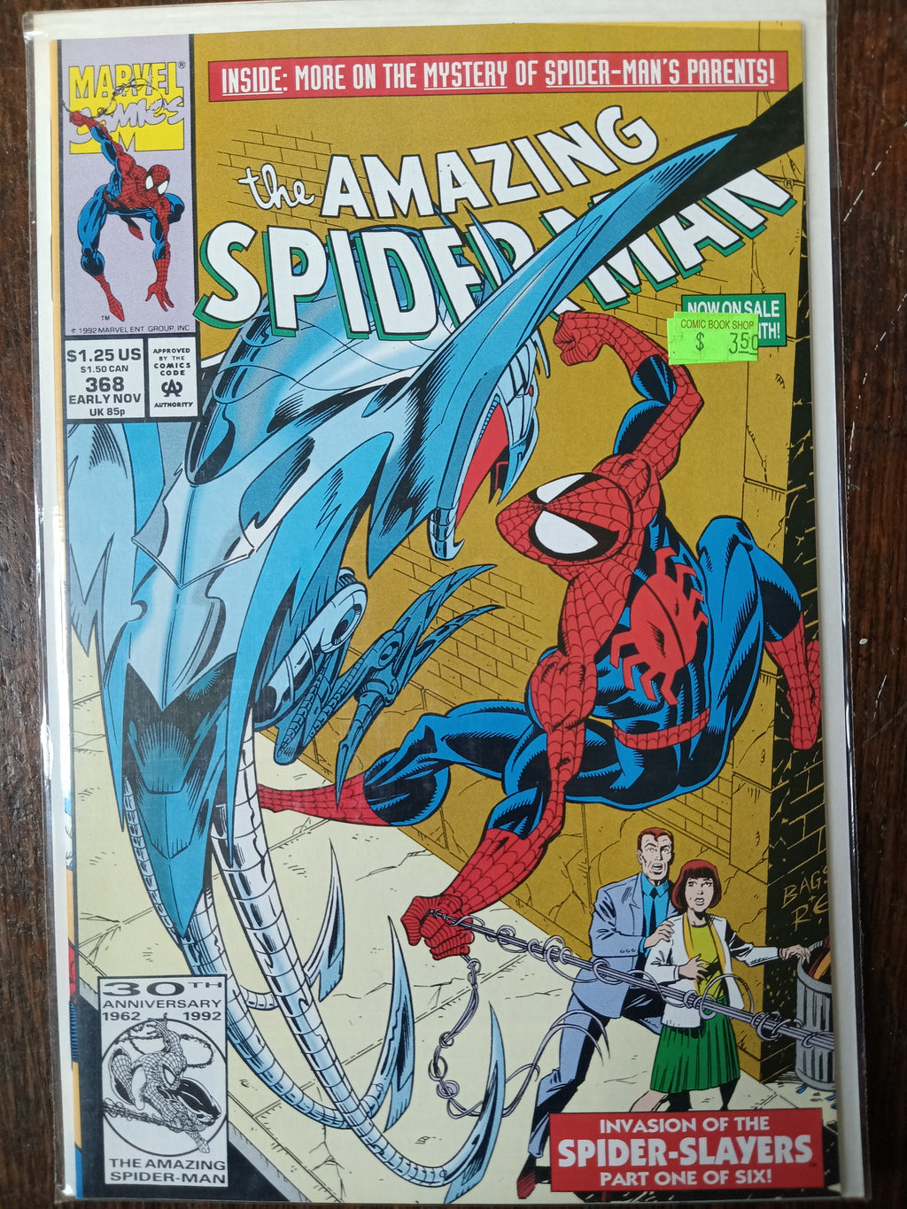 The Amazing Spider-man #364-372 Direct Edition Marvel Comic Books
