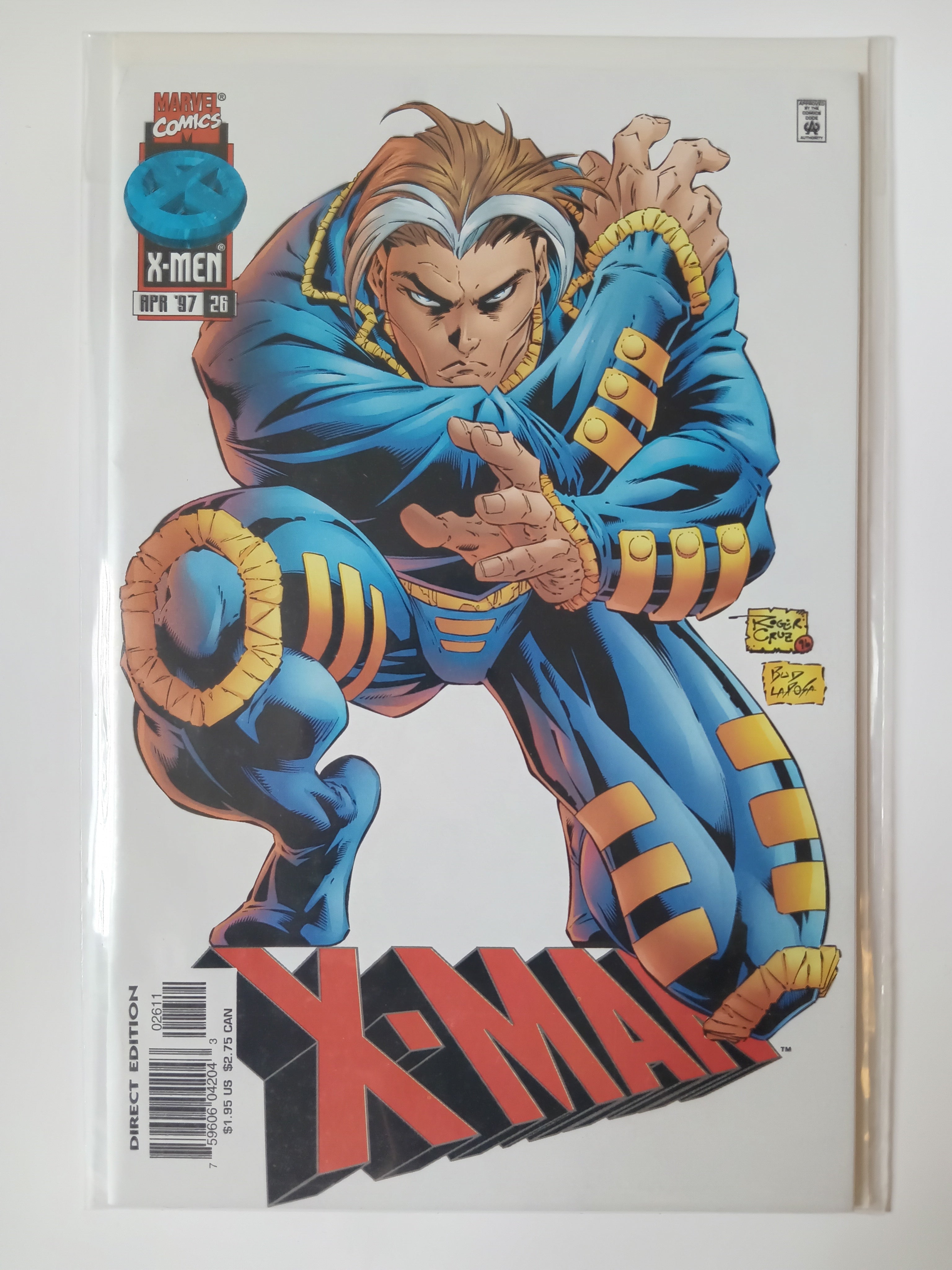 X Man -1,1-10,25-28 Marvel Comic Books All in Great Condition Bagged and Boarded