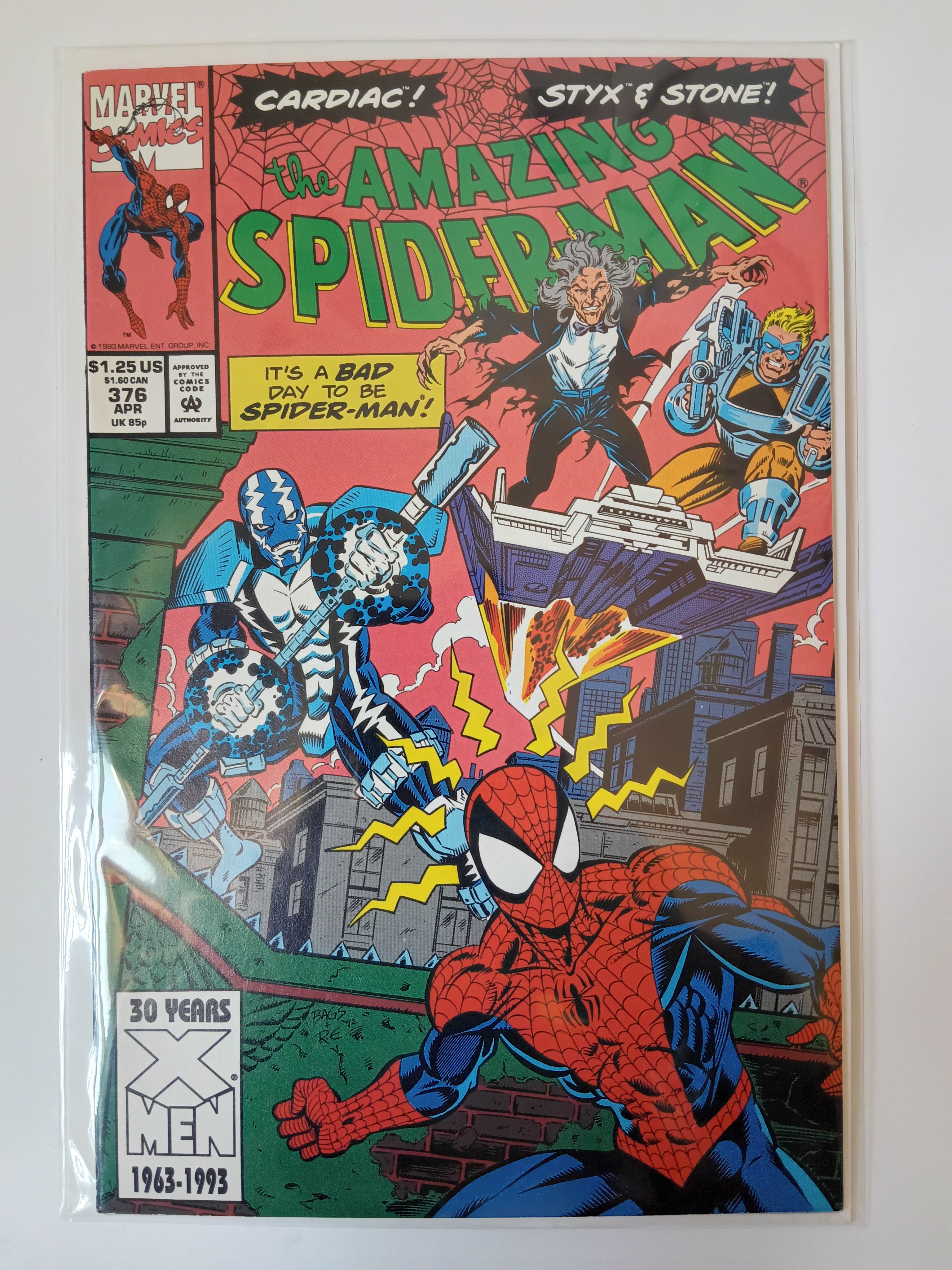The Amazing Spider-man #376 & #377 Direct Edition Marvel Comic Books