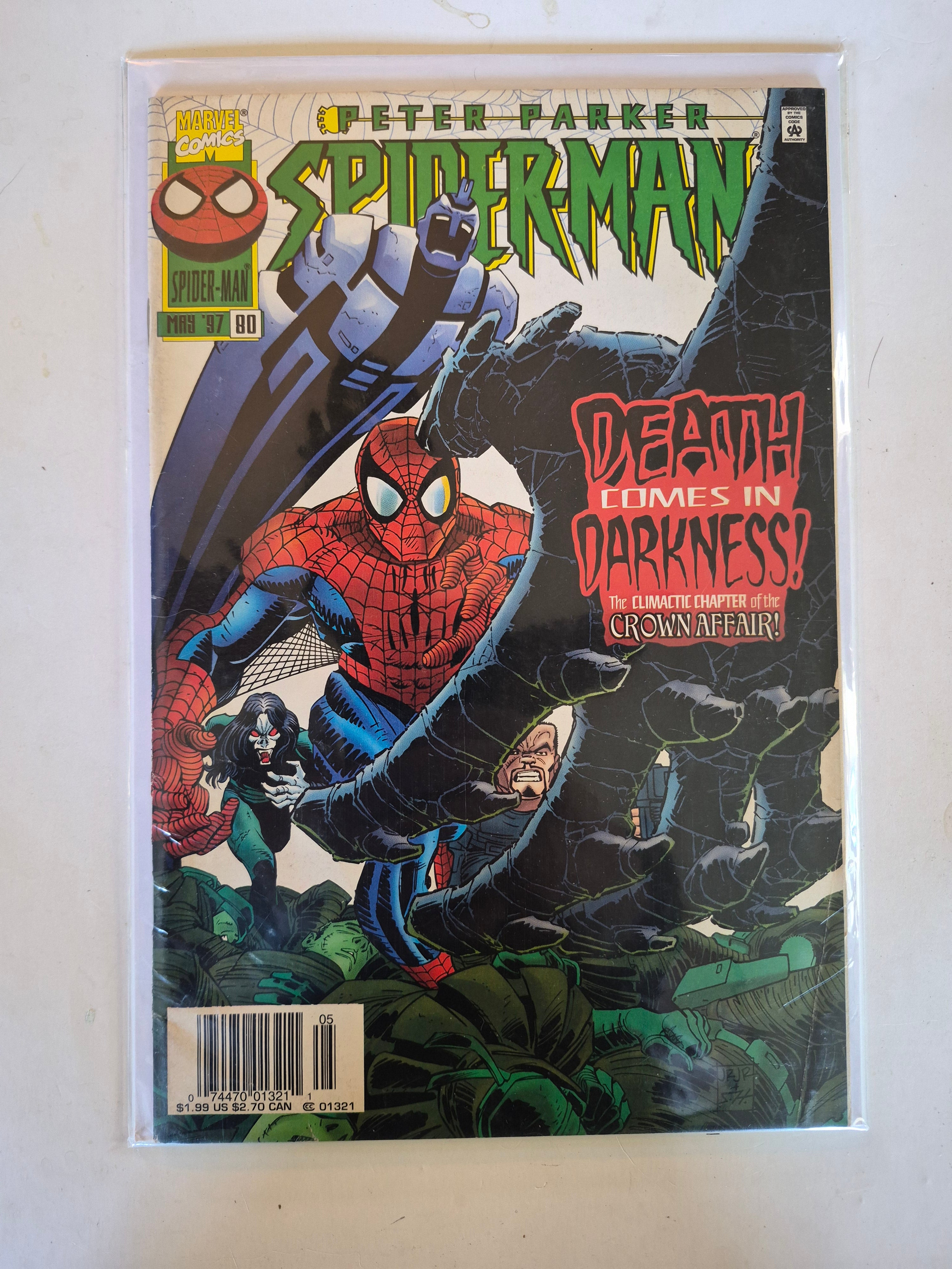 Peter Parker Spider-Man #80 Newsstand Variant Marvel Comic Book