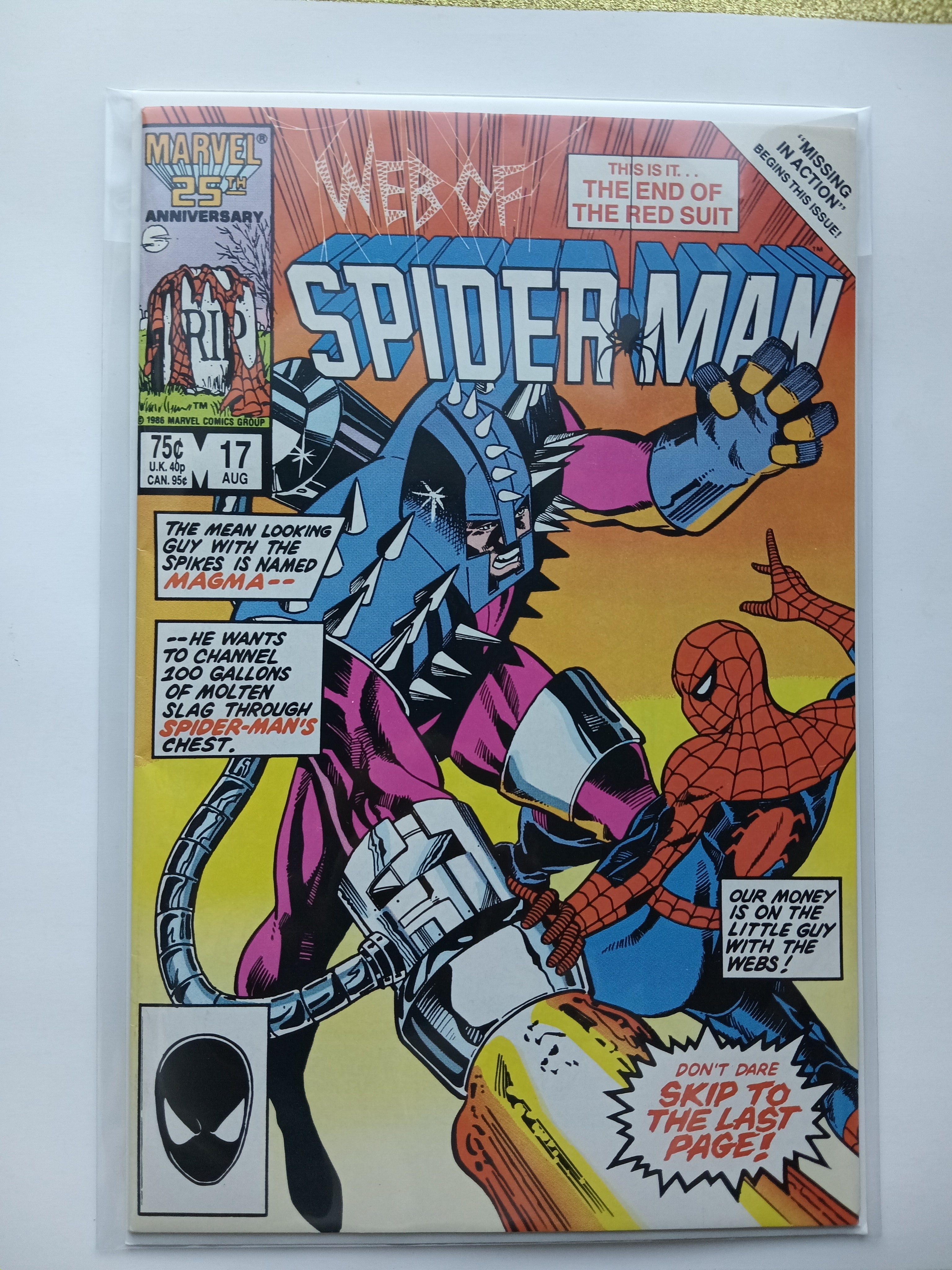 Web of Spider-Man #17 Direct Edition Marvel Comic Book