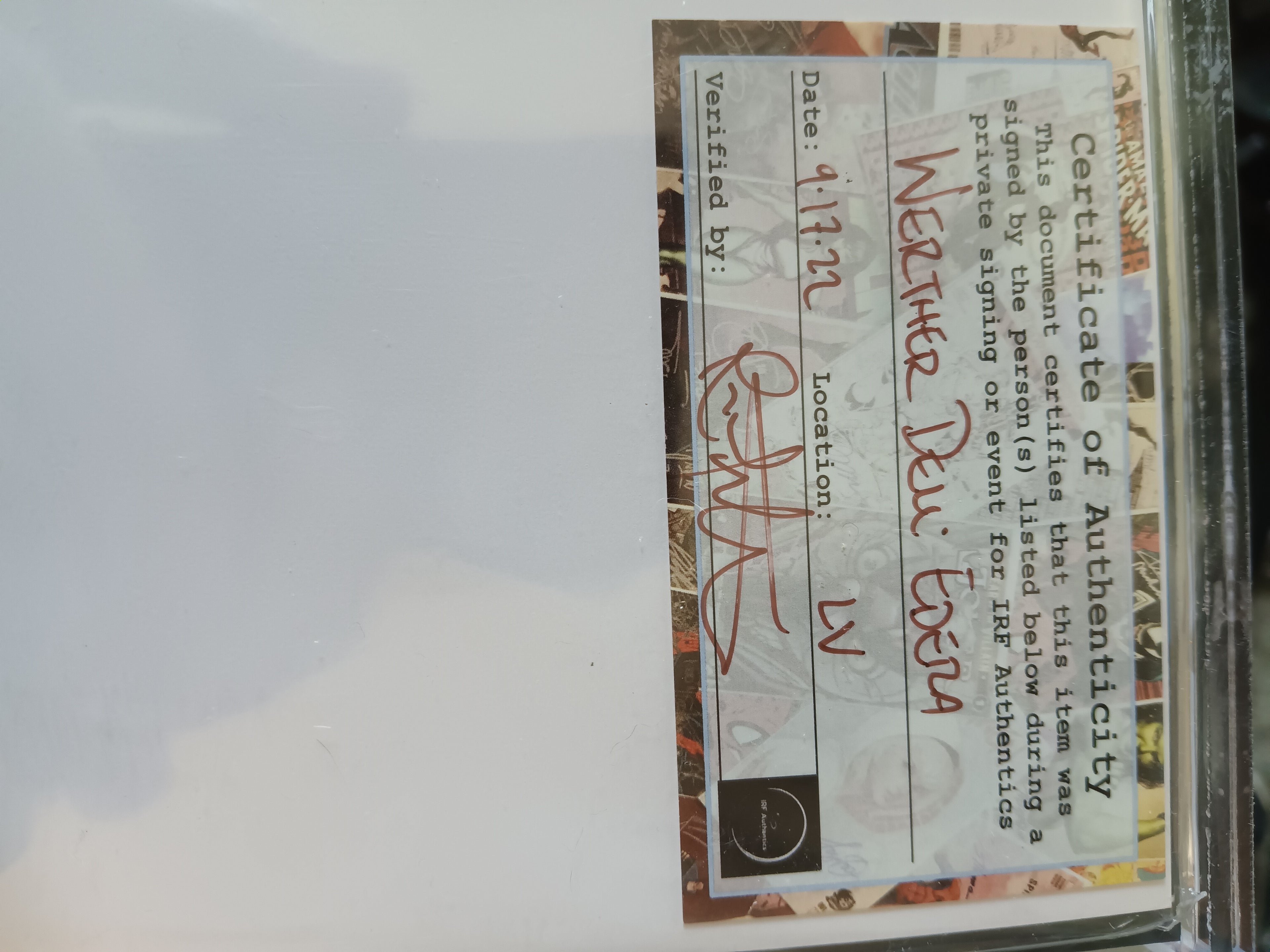 Something is Killing the Children #25 Signed by Werther Dell'Edera with COA