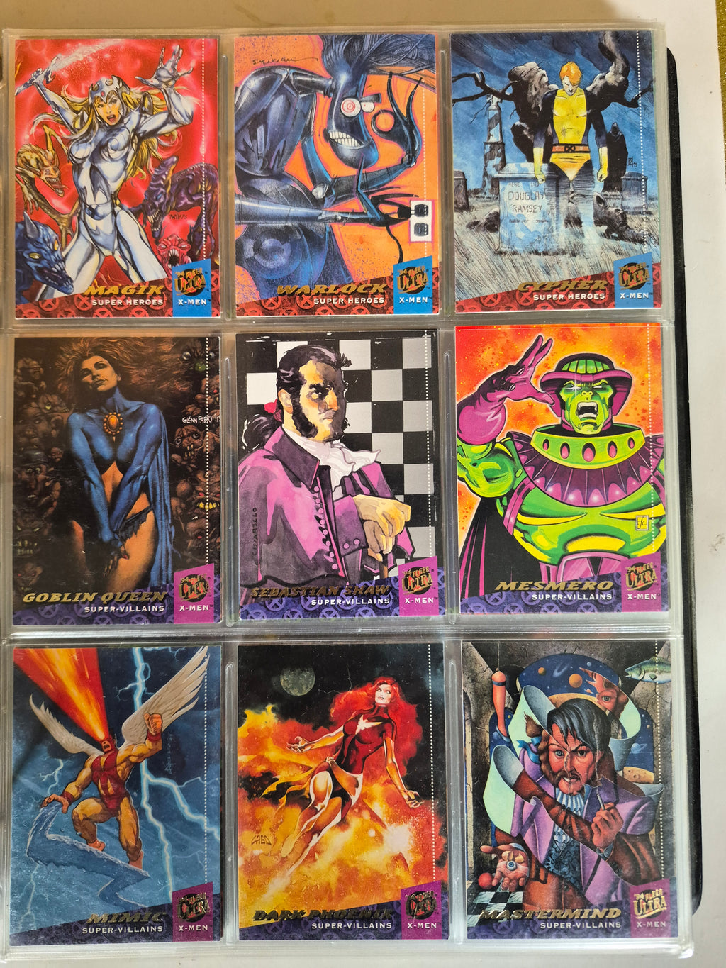 94' Fleer Ultra X-men Complete 250 Card Set