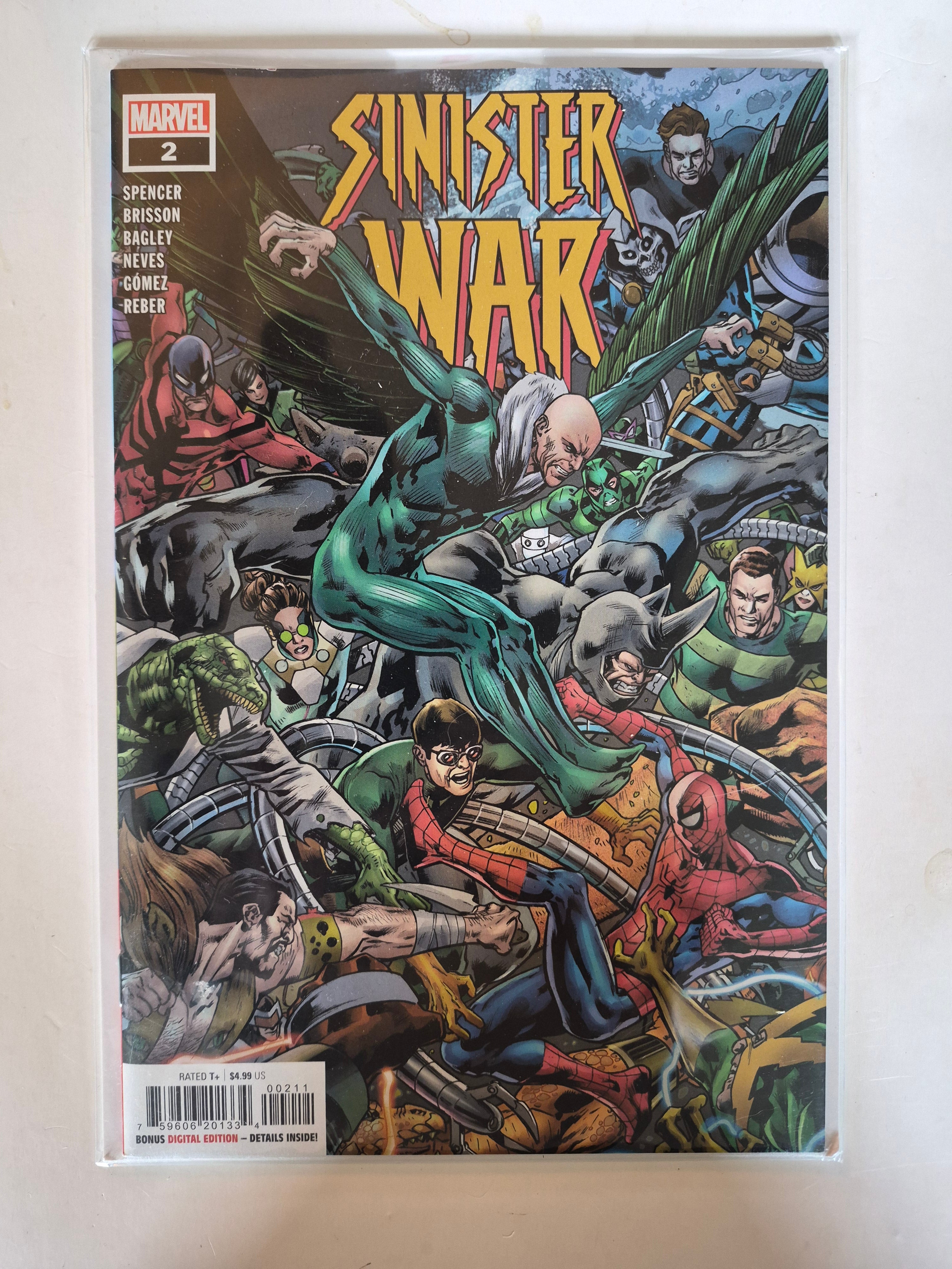 Sinister War #2 Marvel Comic Book