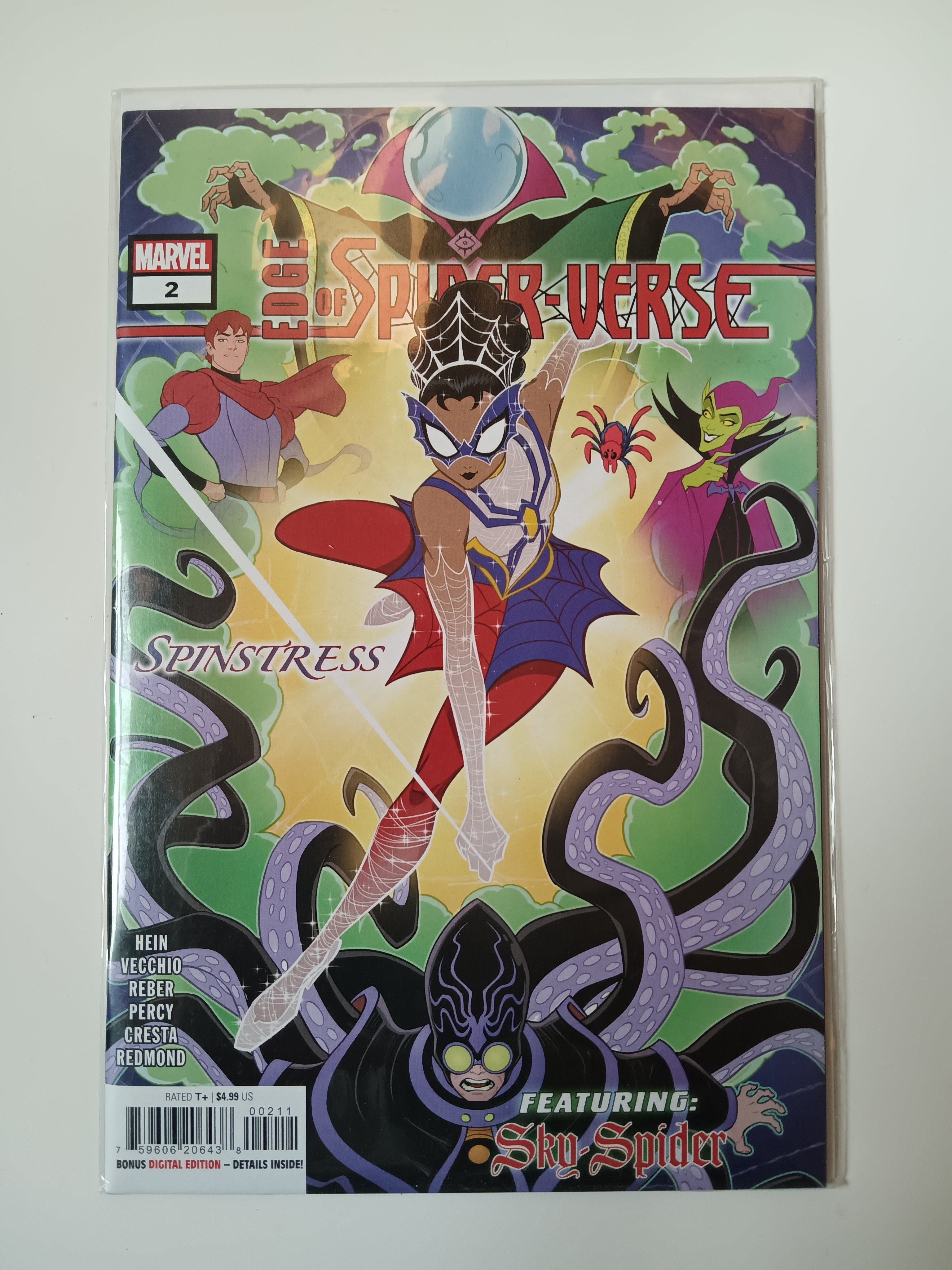 Edge of the Spiderverse #2 Marvel Comic Book