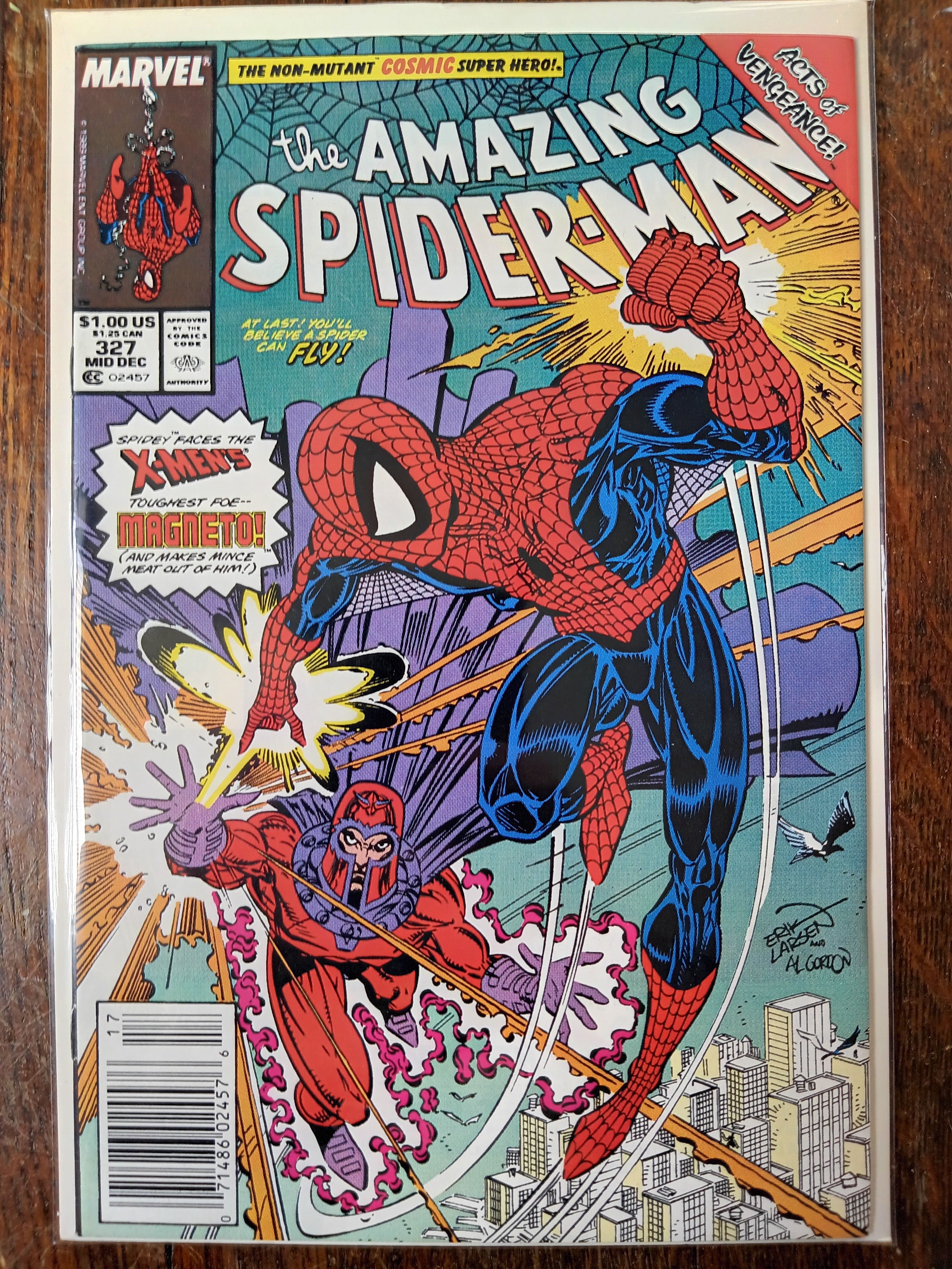 The Amazing Spider-man #327 Newsstand Variant