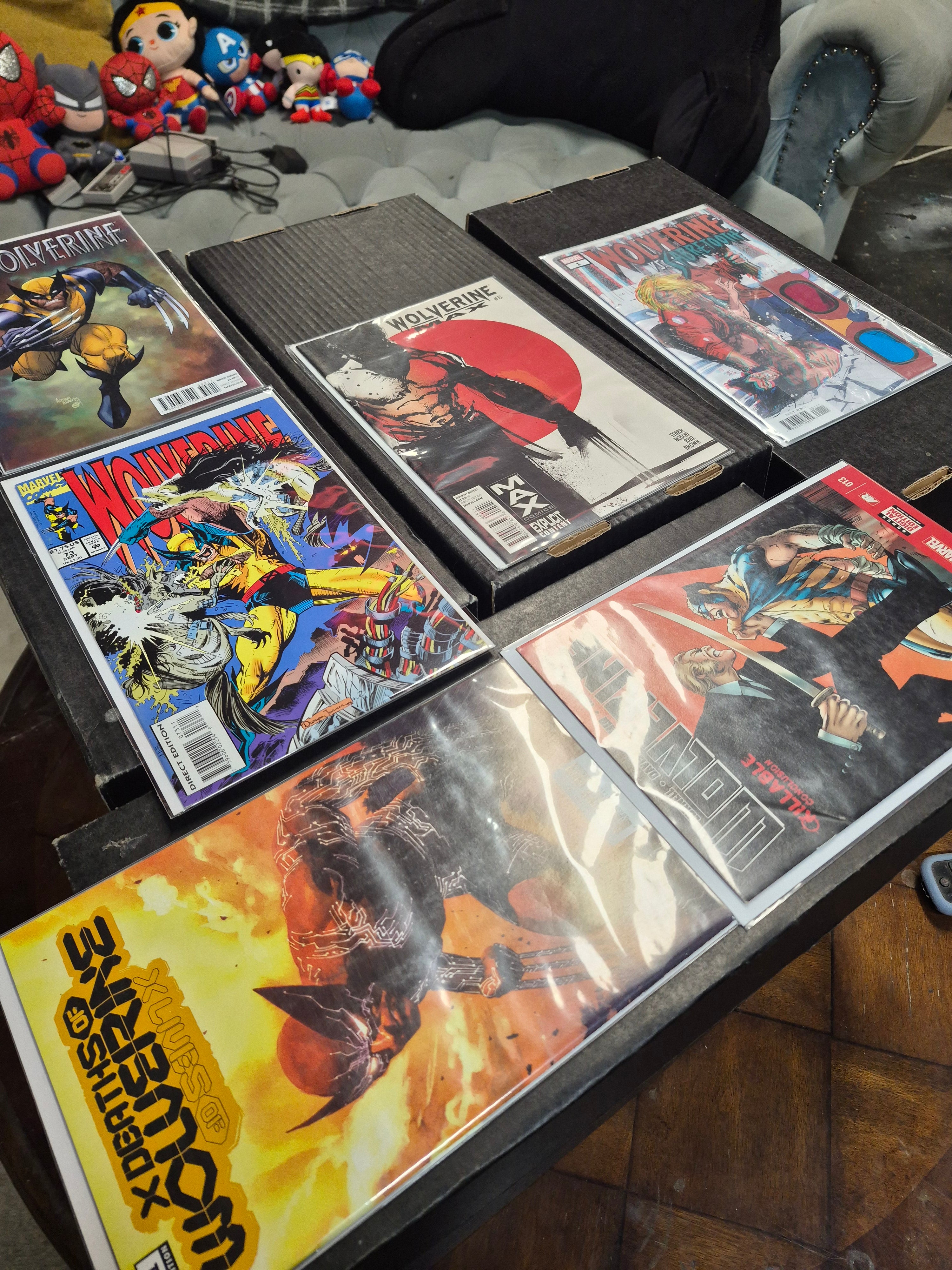 6 Wolverine Comic Books