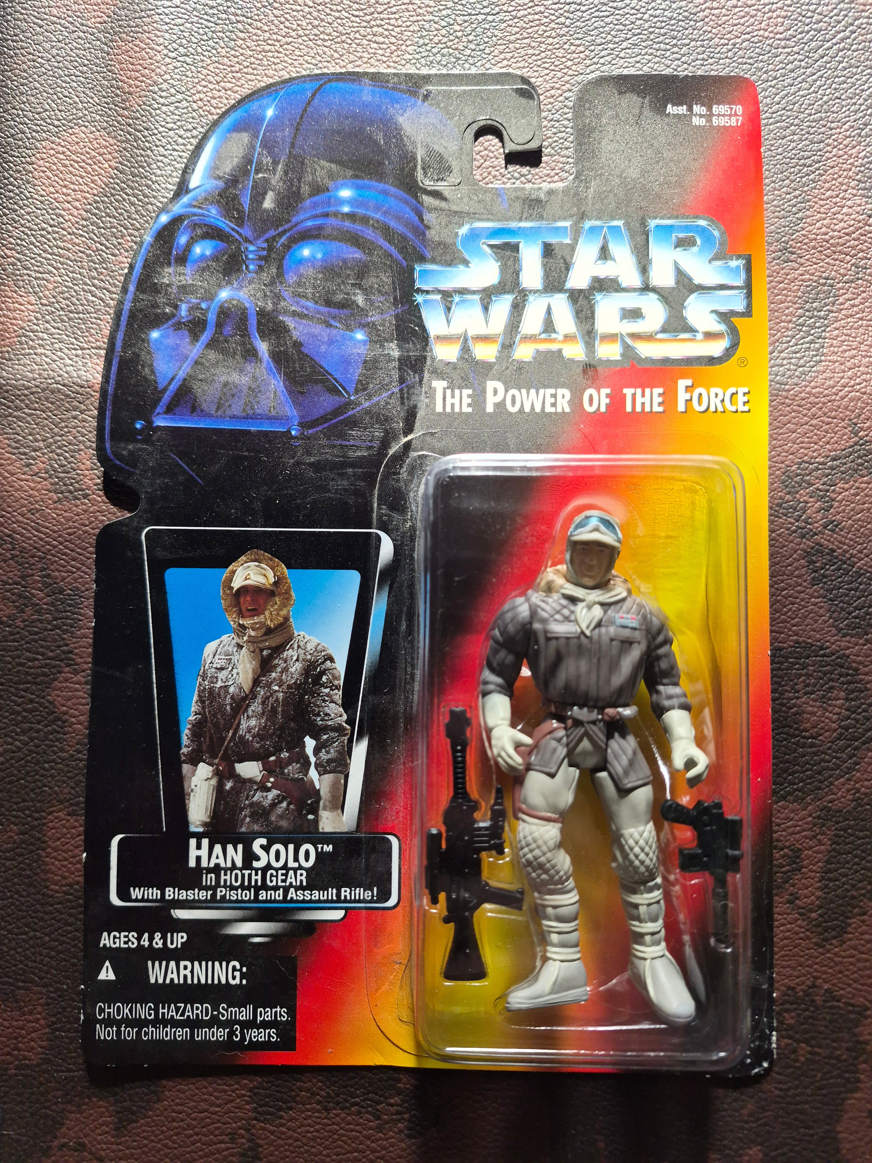 (17 in total) Star Wars The Power of the Force Action Figures-see pics