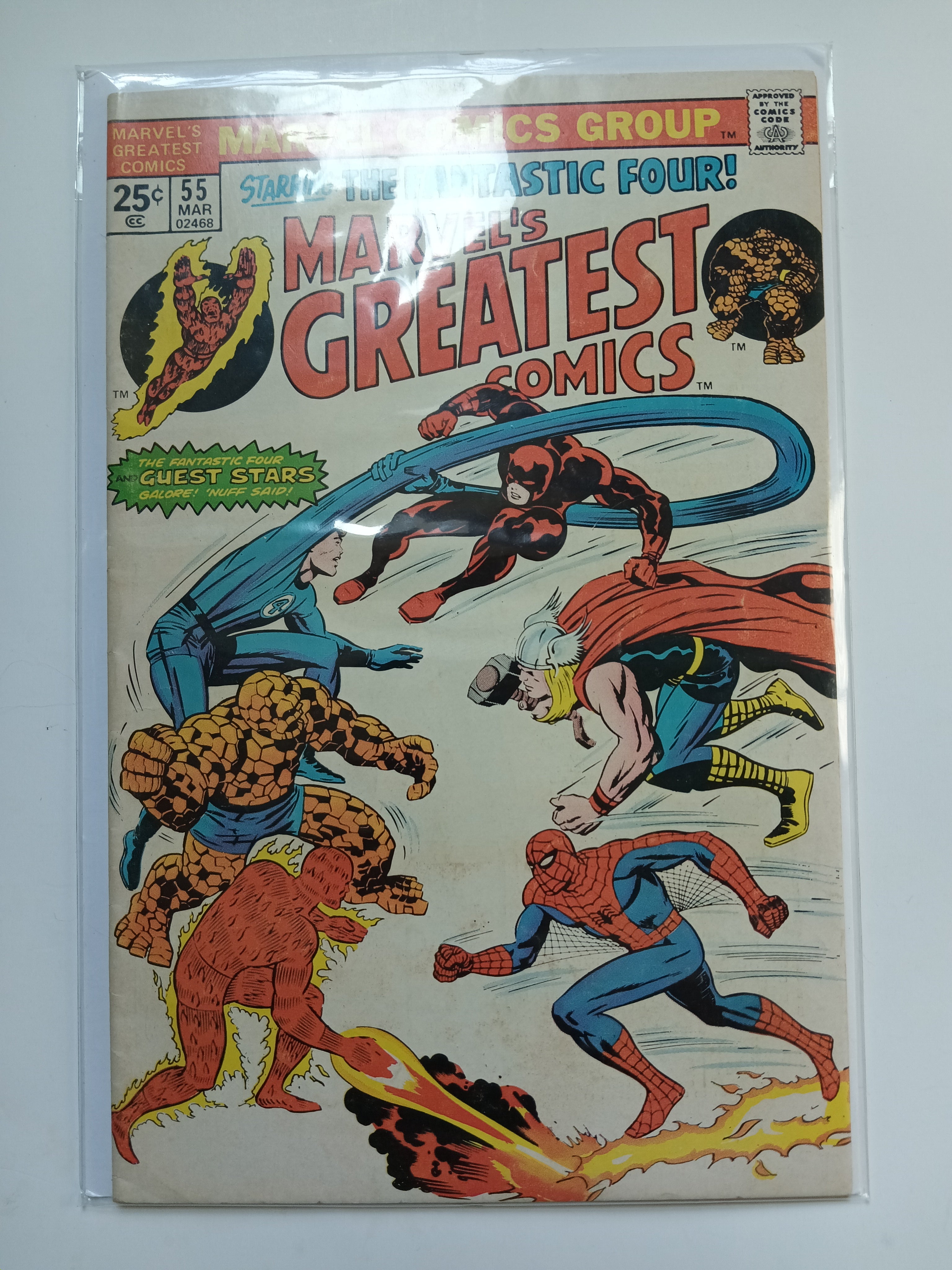 Marvel's Greatest Comics #55 Marvel Comic Book 1975